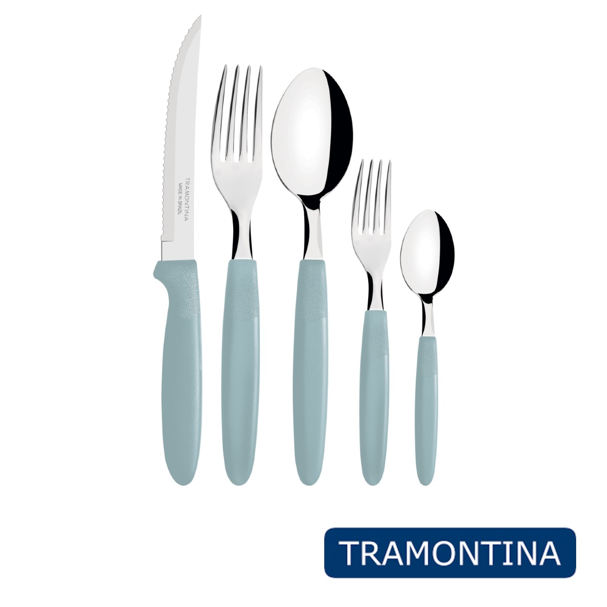 Faqueiro Ipanema 30 Peças Com Lâmina de Aço Inox Várias Cores Tramontina