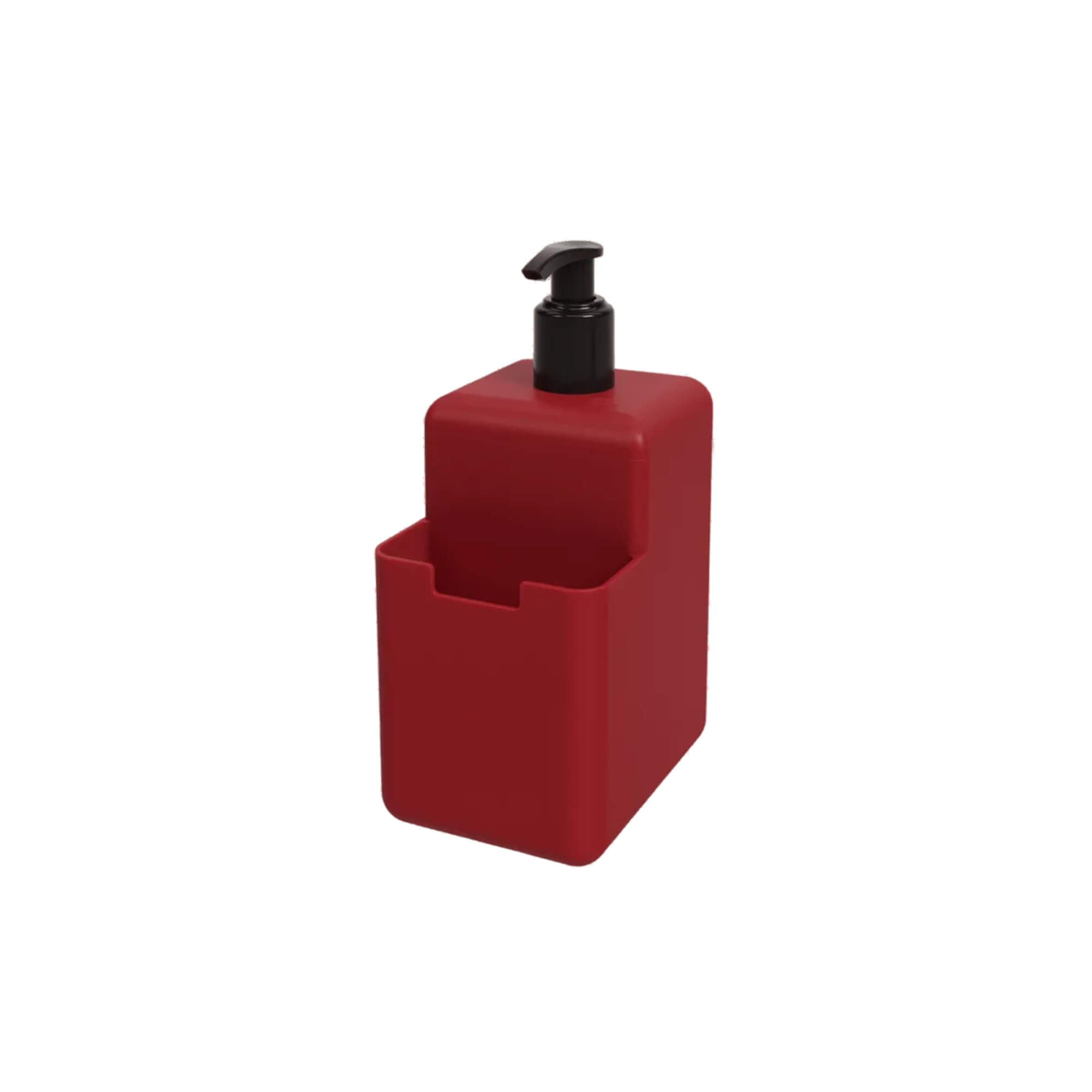 Dispenser para Detergente e Esponja Coza Single 500ml Vermelho Bold Brinox - 17008/0465