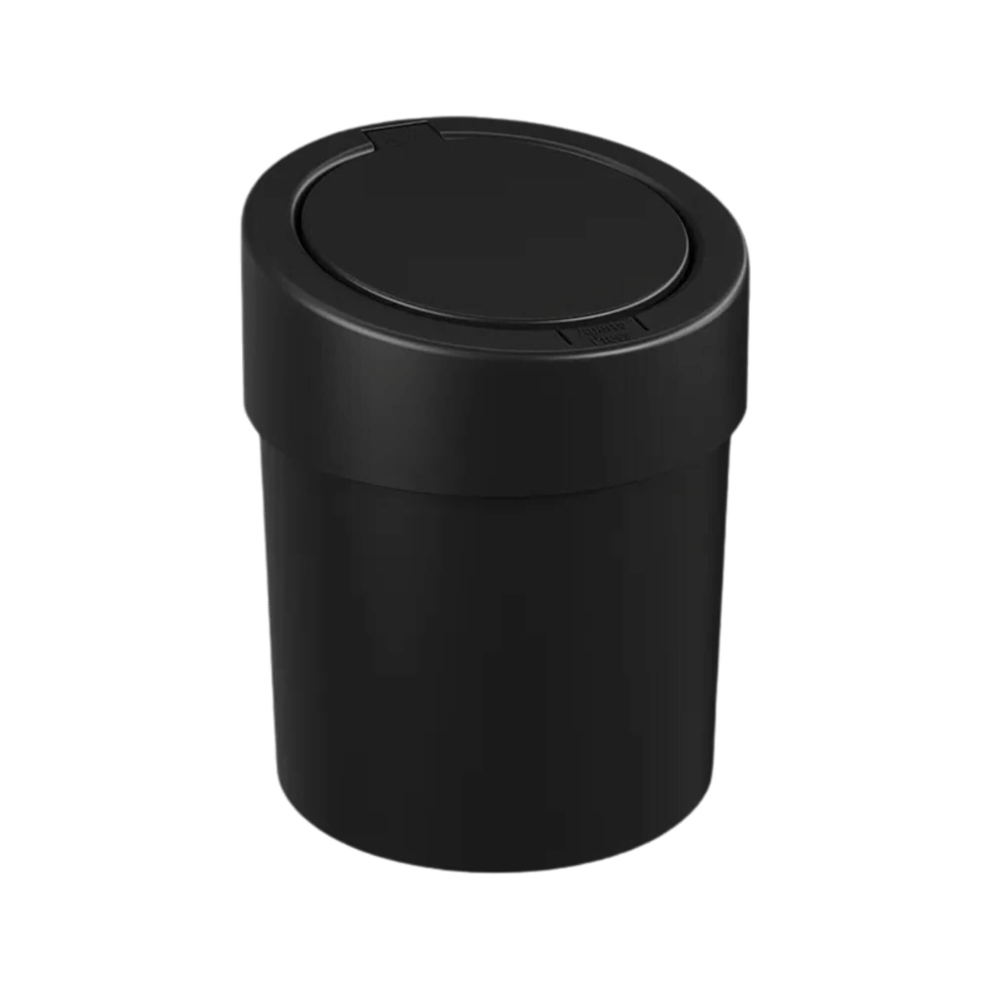 Lixeira com Tampa Press Coza 5 Litros Preto Brinox - 10908/0008
