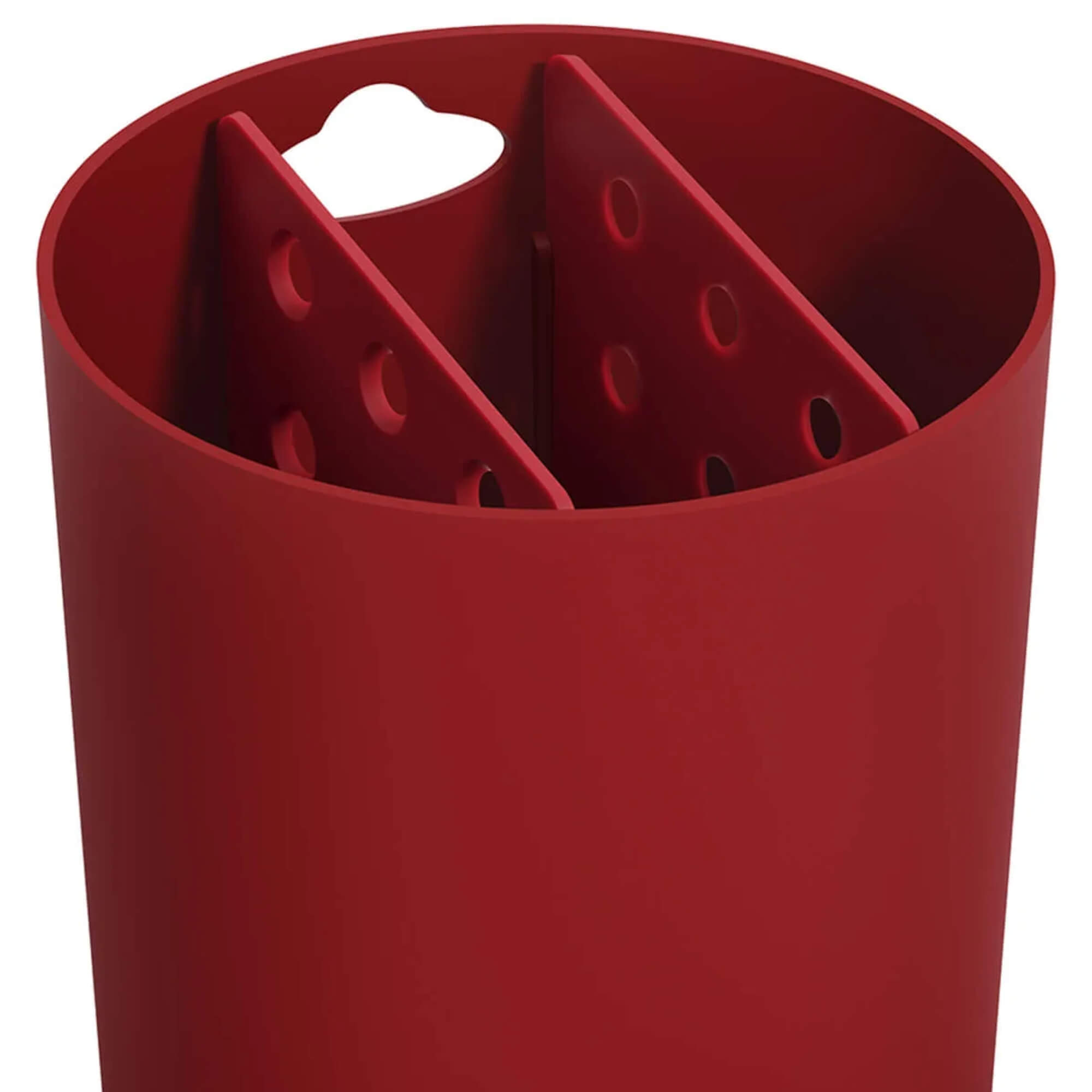 Escorredor de Talheres Oval Coza Basic Vermelho Bold Brinox - 10840/0465