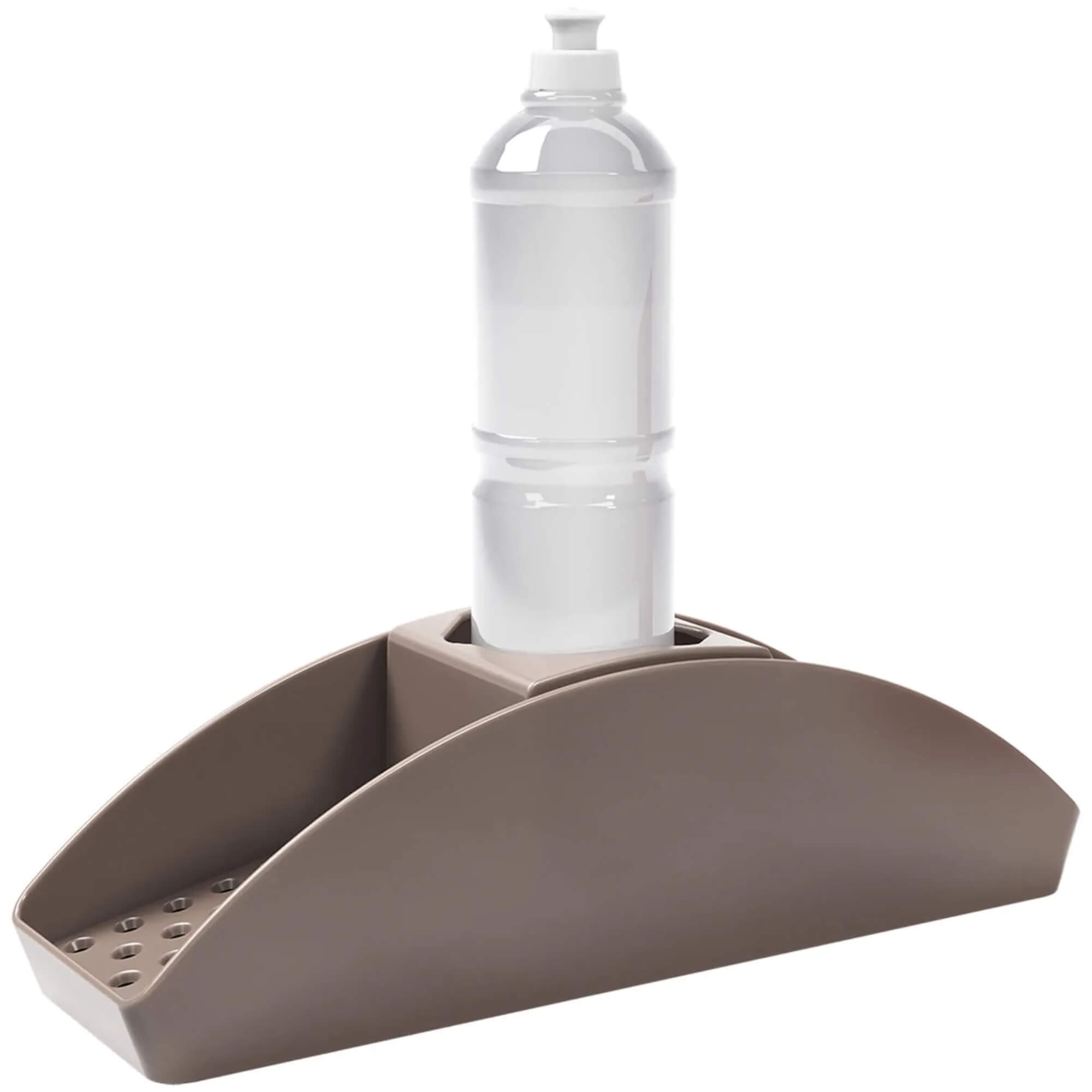 Organizador de Pia Coza Basic Warm Gray Marrom Brinox - 10862/0126