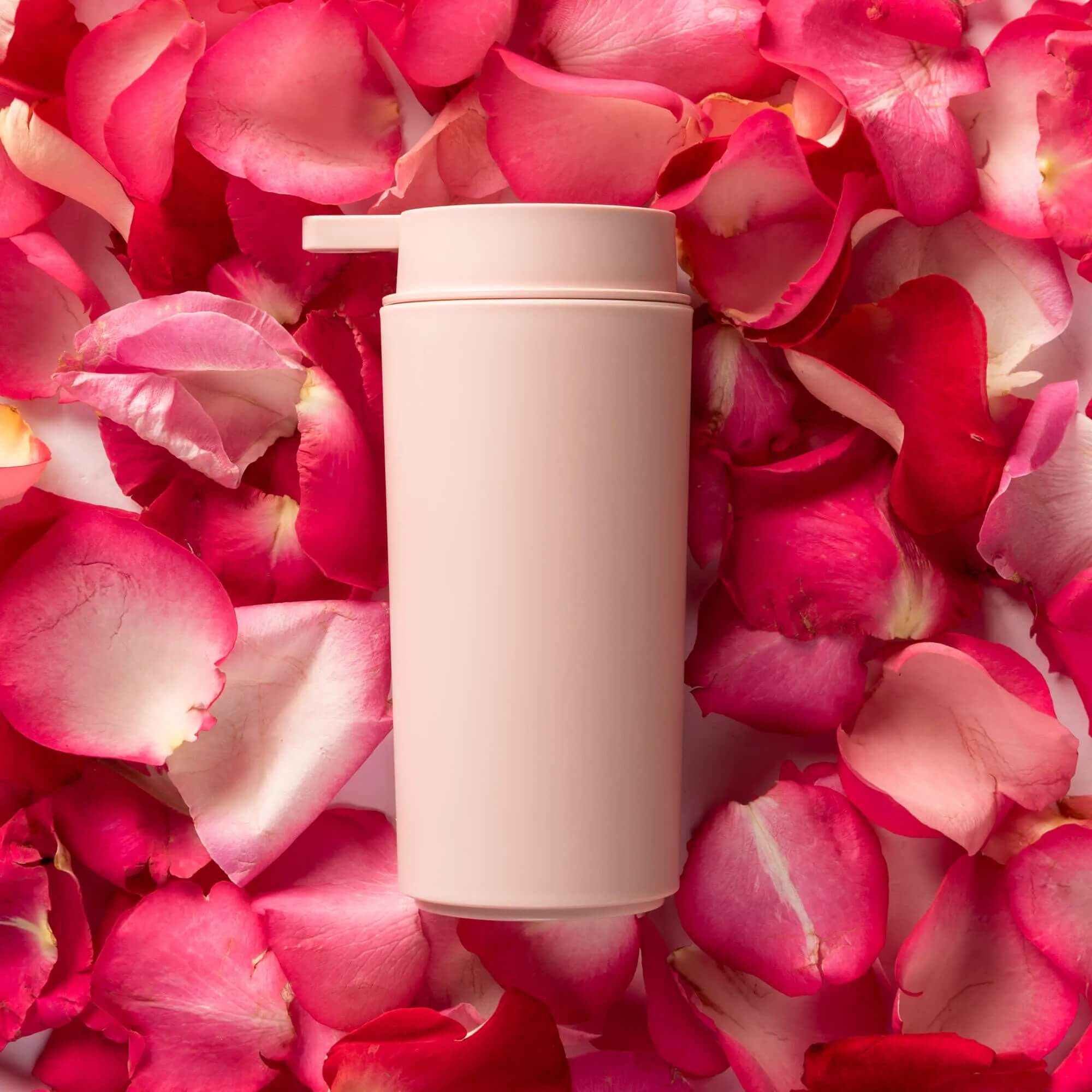 Porta Sabonete Líquido 290ml Coza Serene Rosa Clay Brinox - 13101/3537