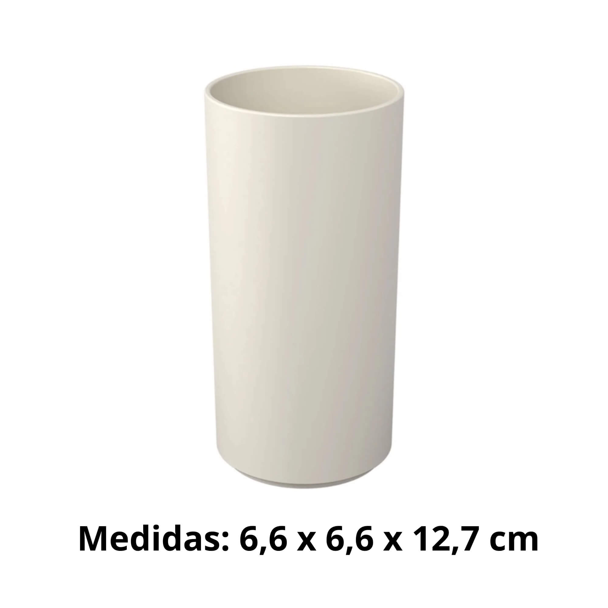 Porta Escova Serene Light Gray Cinza Claro Brinox - 13102/3468