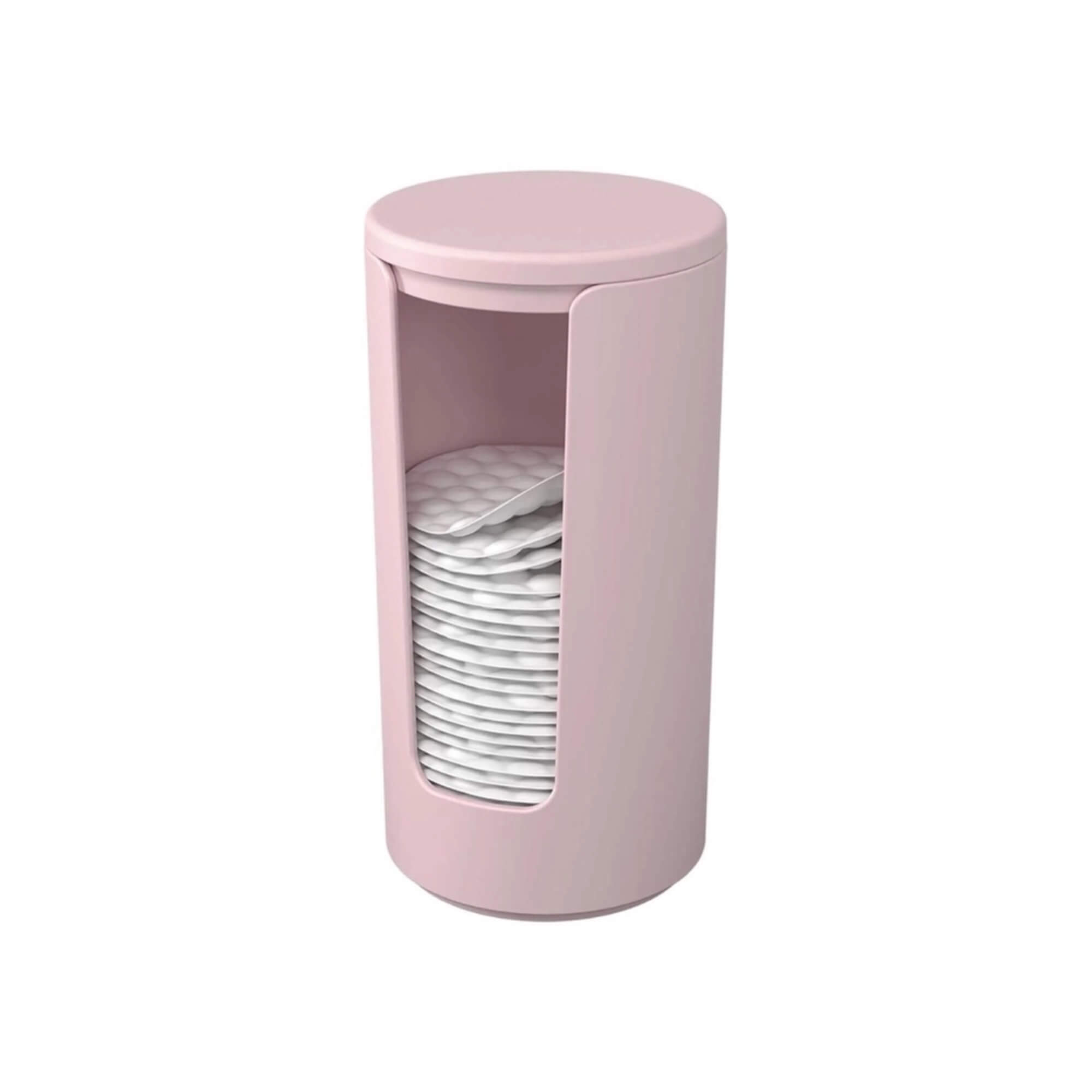 Porta Algodão Em Disco Serene Rosa Claro Brinox - 13104/3537