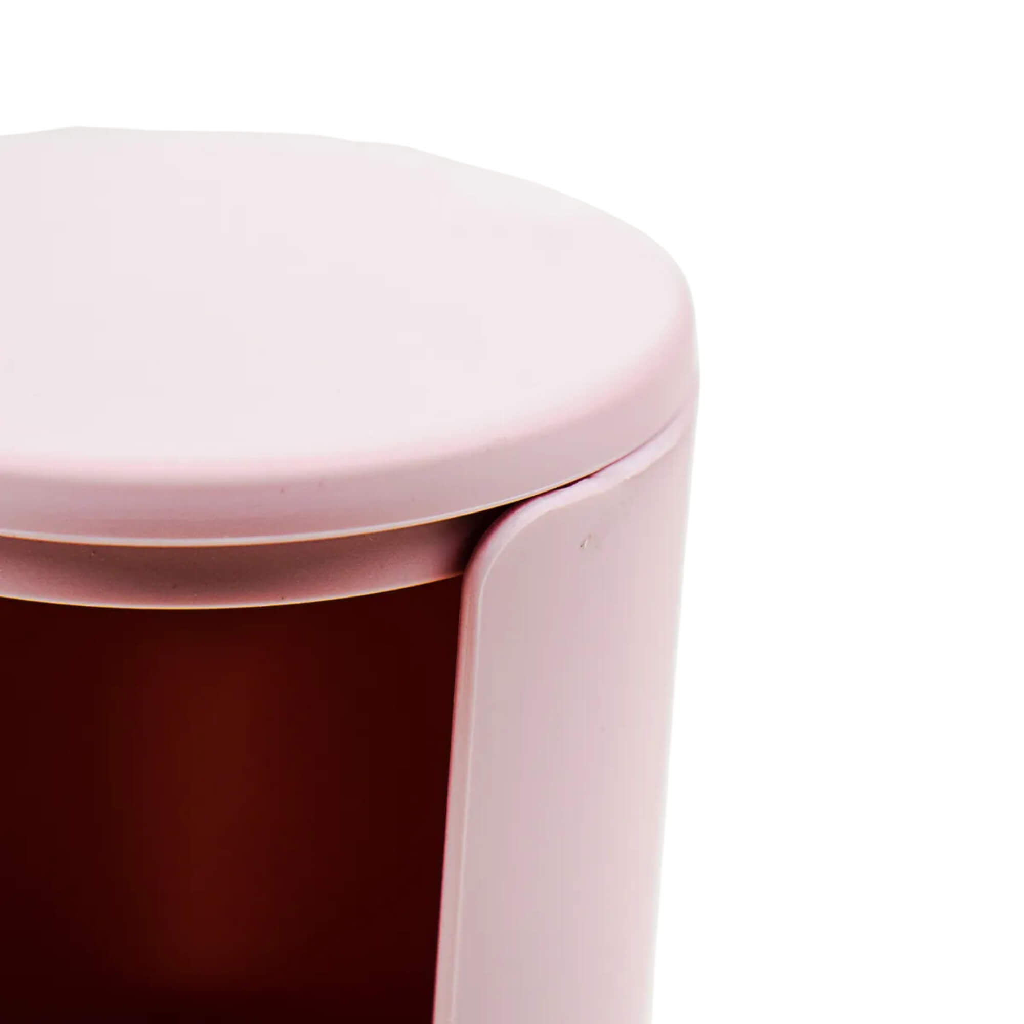 Porta Algodão Em Disco Serene Rosa Claro Brinox - 13104/3537