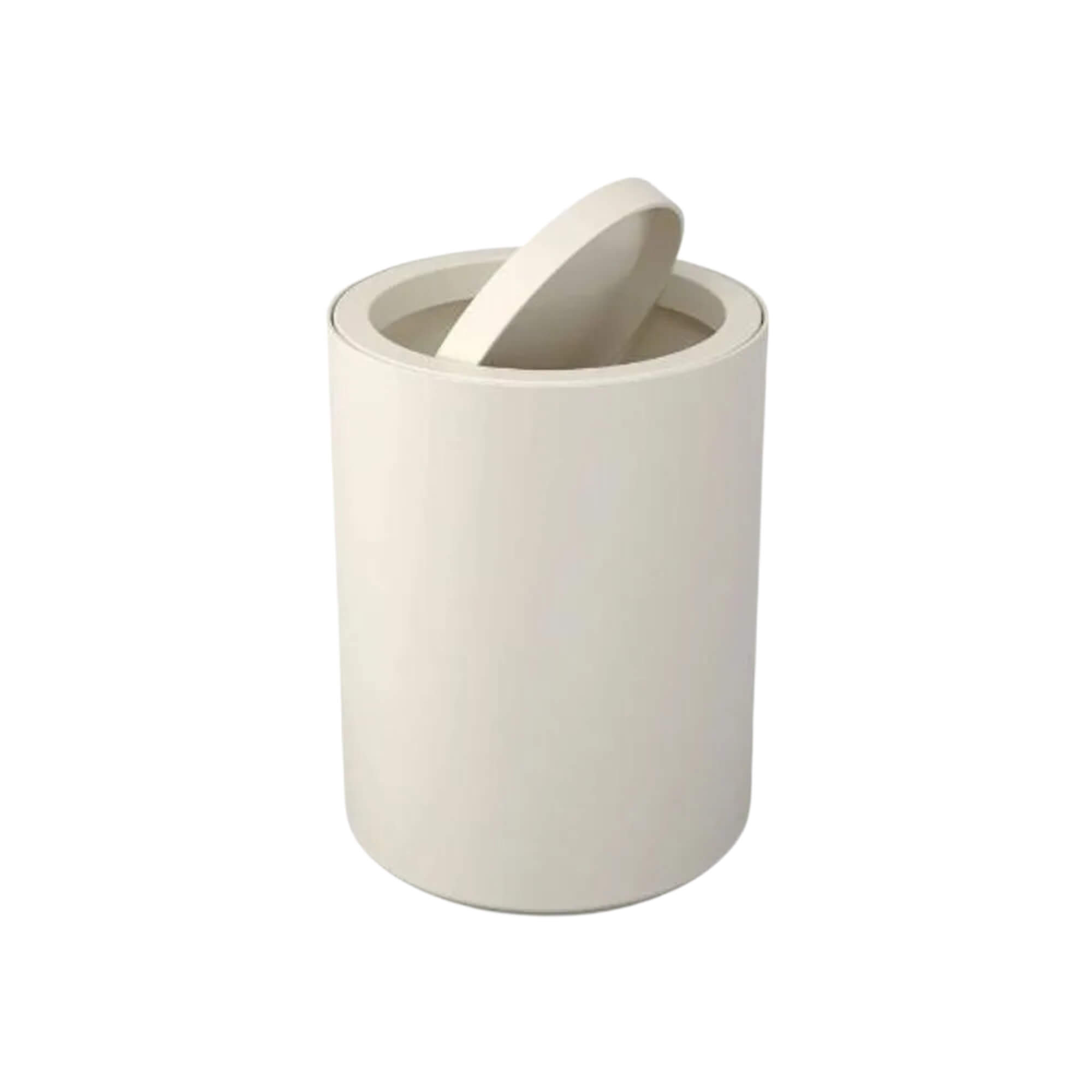 Lixeira com Tampa Basculante 1L Serene Light Gray Cinza Claro Brinox - 13105/3468