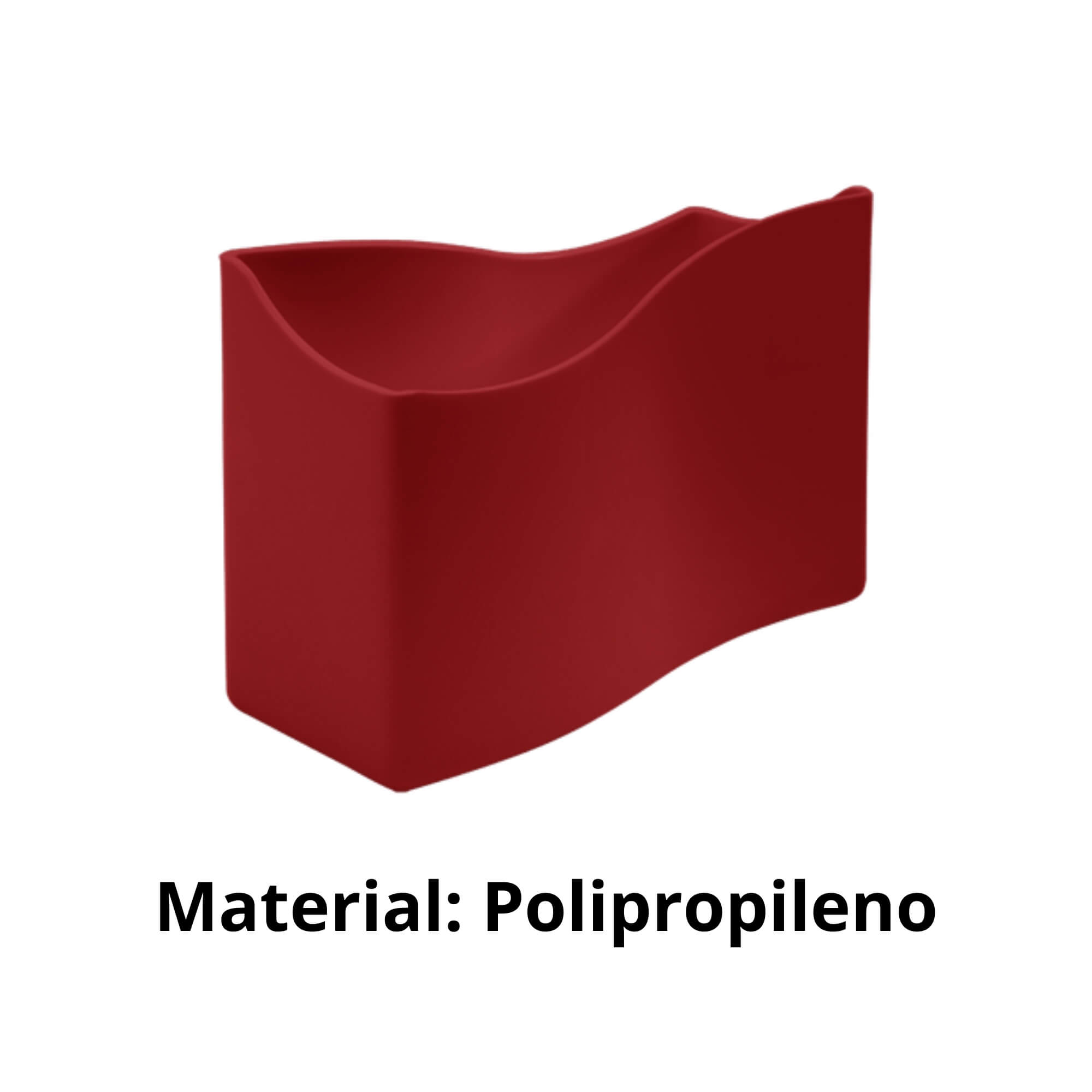 Porta Guardanapo Cozy Vermelho Bold Pequeno Brinox - 10500/0465