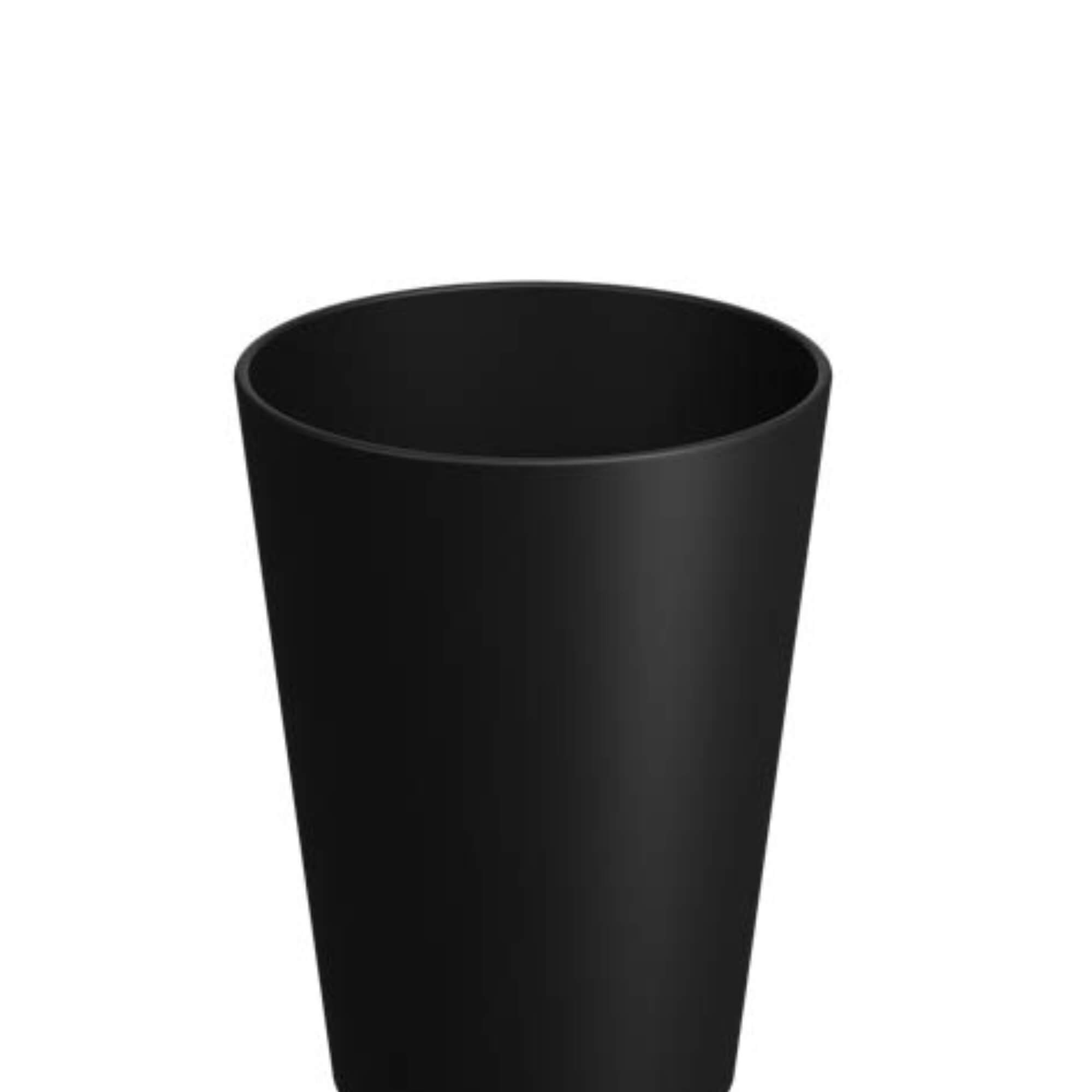 Copo Cônico 300 Ml Casual Coza Preto Brinox - 10201/0008