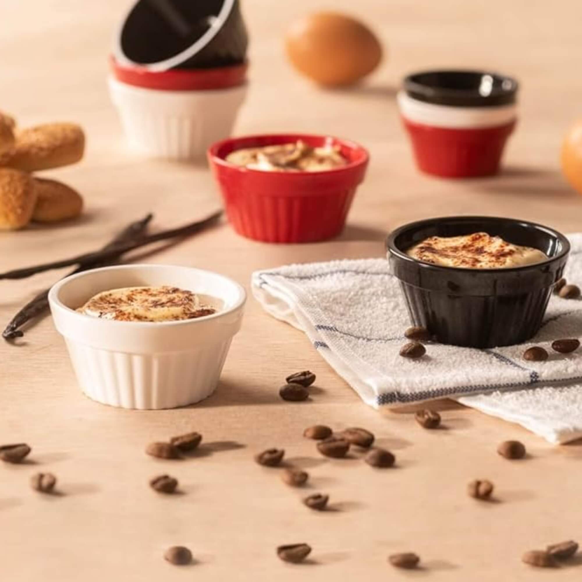 Tigela Ramekin Uno 90ml Branca Brinox - 10161/0007