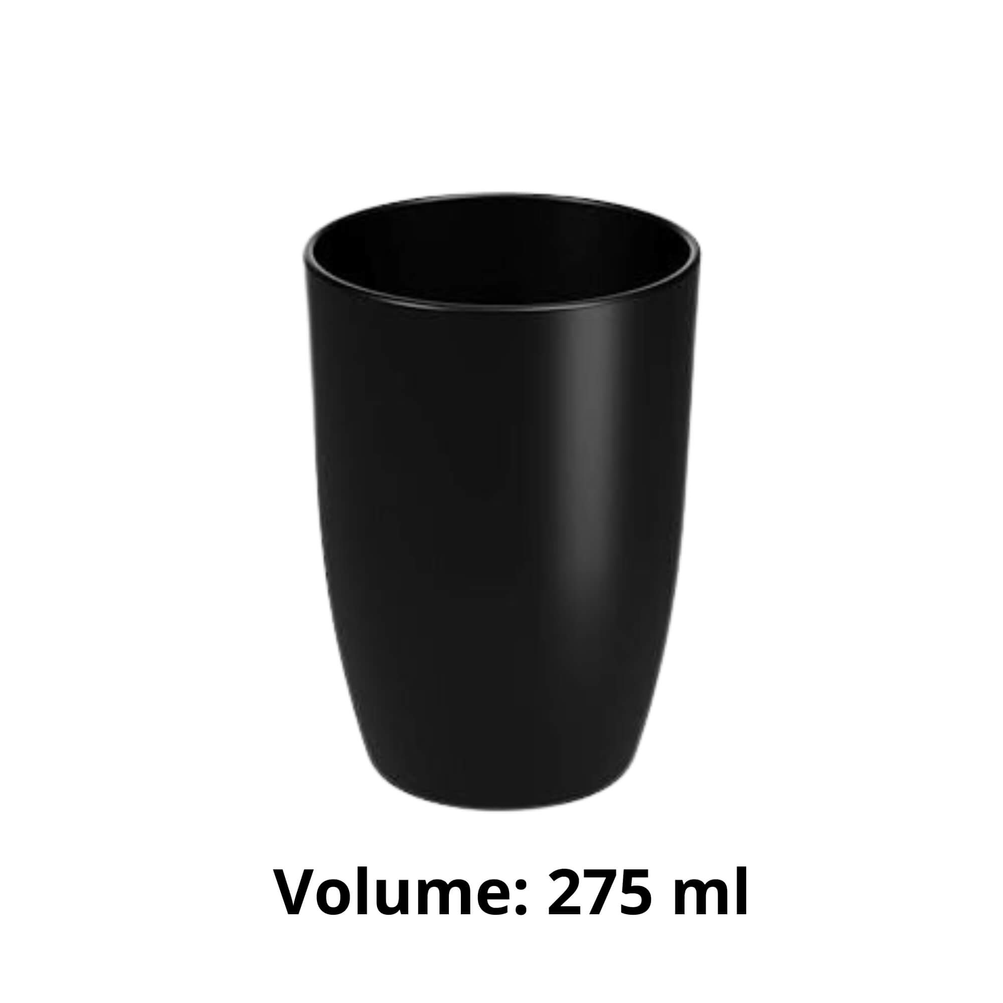 Copo 275ml Cozy Coza Preto Brinox - 10202/0008