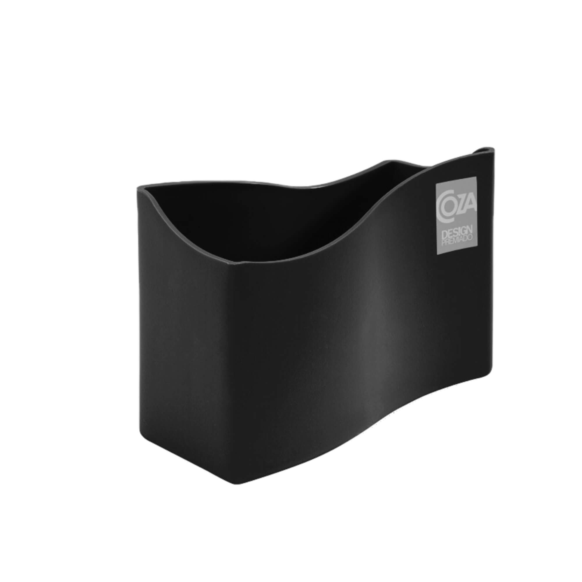 Porta Guardanapo Cozy pequeno 13,7 x 6 x 10 cm Preto Coza Brinox - 10500/0008