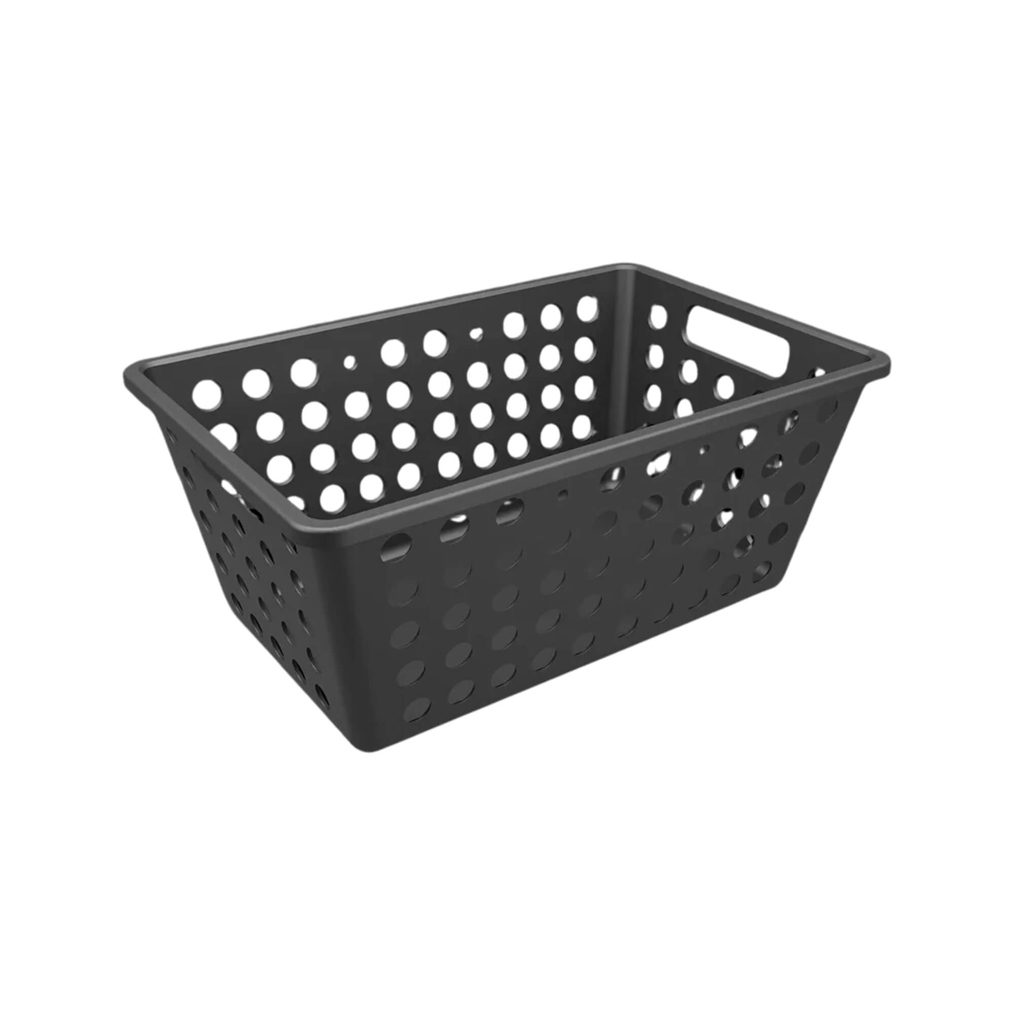 Cesta One Grande 28,8 x 19,1 x 12,3 cm Preto Coza Brinox - 10806/0008