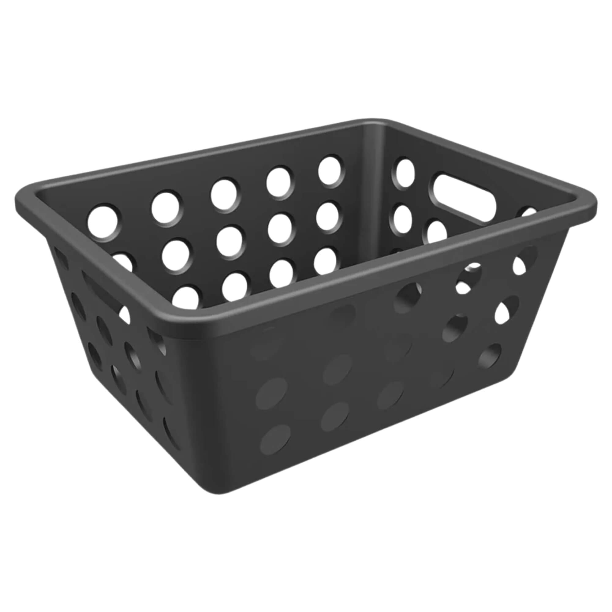 Cesta One Pequena 18,6 x 14,2 x 8,2 cm Preto Coza Brinox - 10808/0008