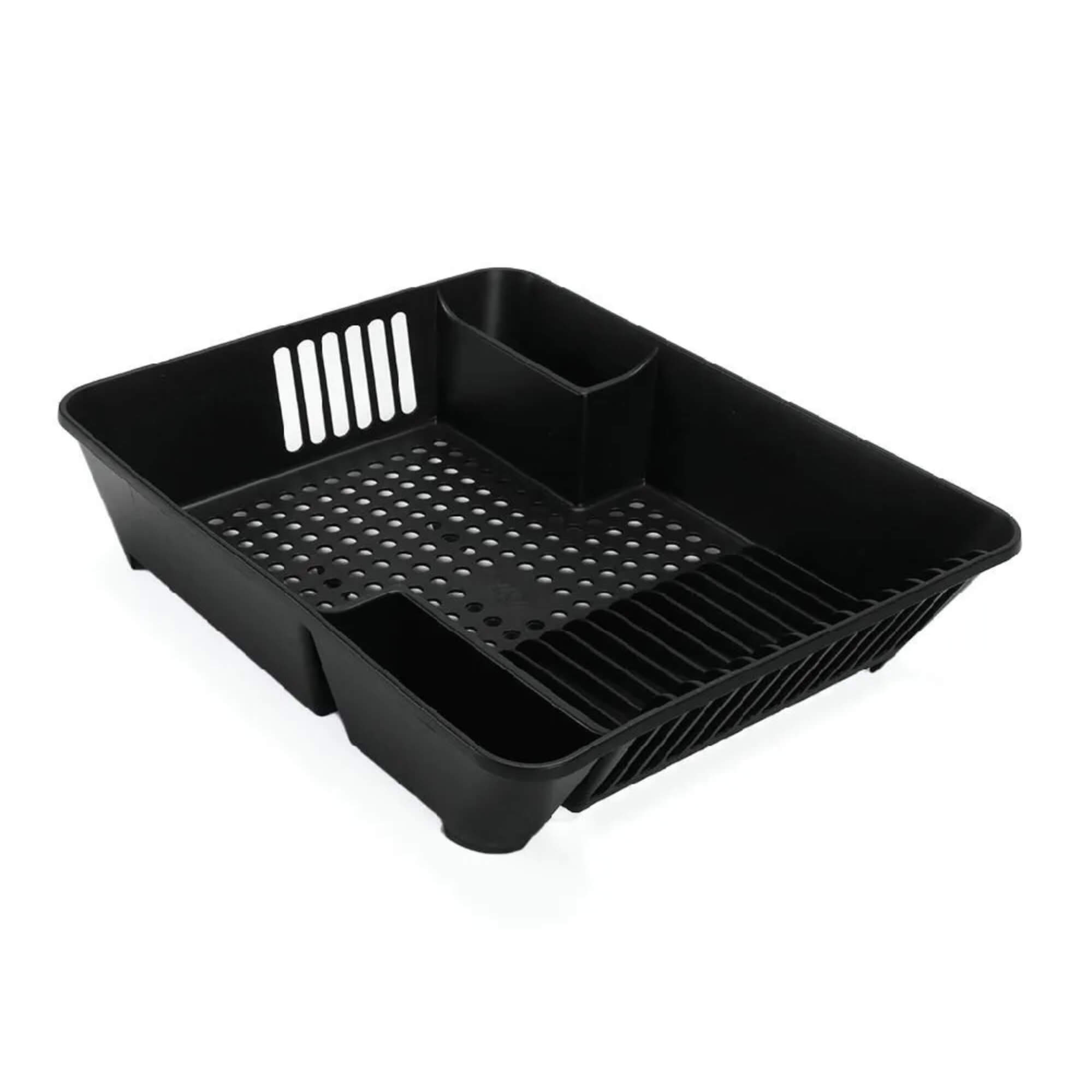 Escorredor de Louças Basic 45 x 35 x 10,5 cm Preto Coza Brinox - 10848/0008