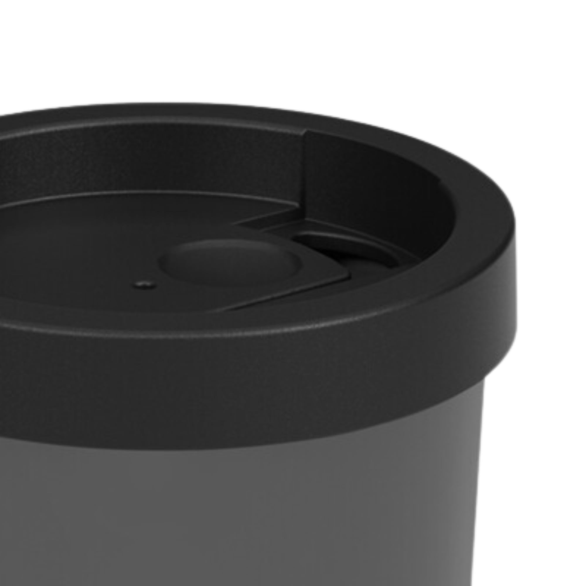 Copo Coza Com Tampa Nutri 500ml Preto Brinox - 13152/4087
