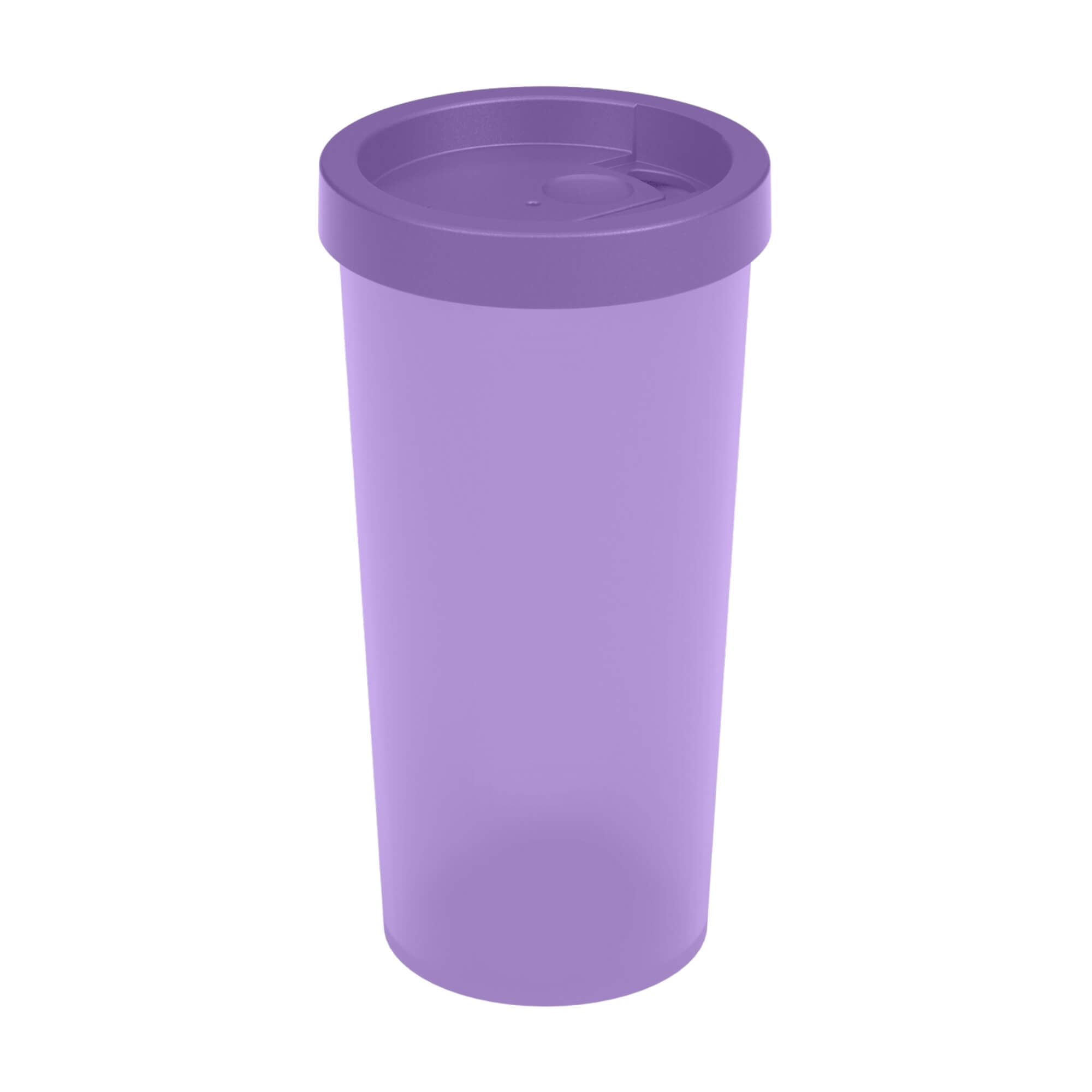 Copo Coza Com Tampa Nutri 500ml Lilás Brinox - 13152/4830