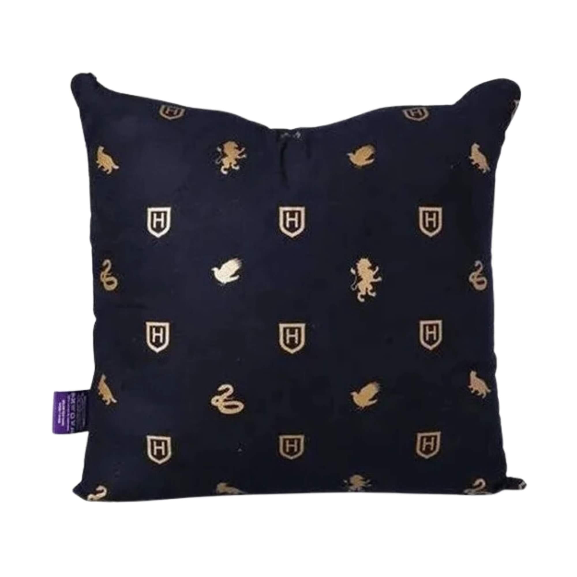 Almofada 40x40 cm Fibra Suede Hogwarts Zona Criativa - 10065200