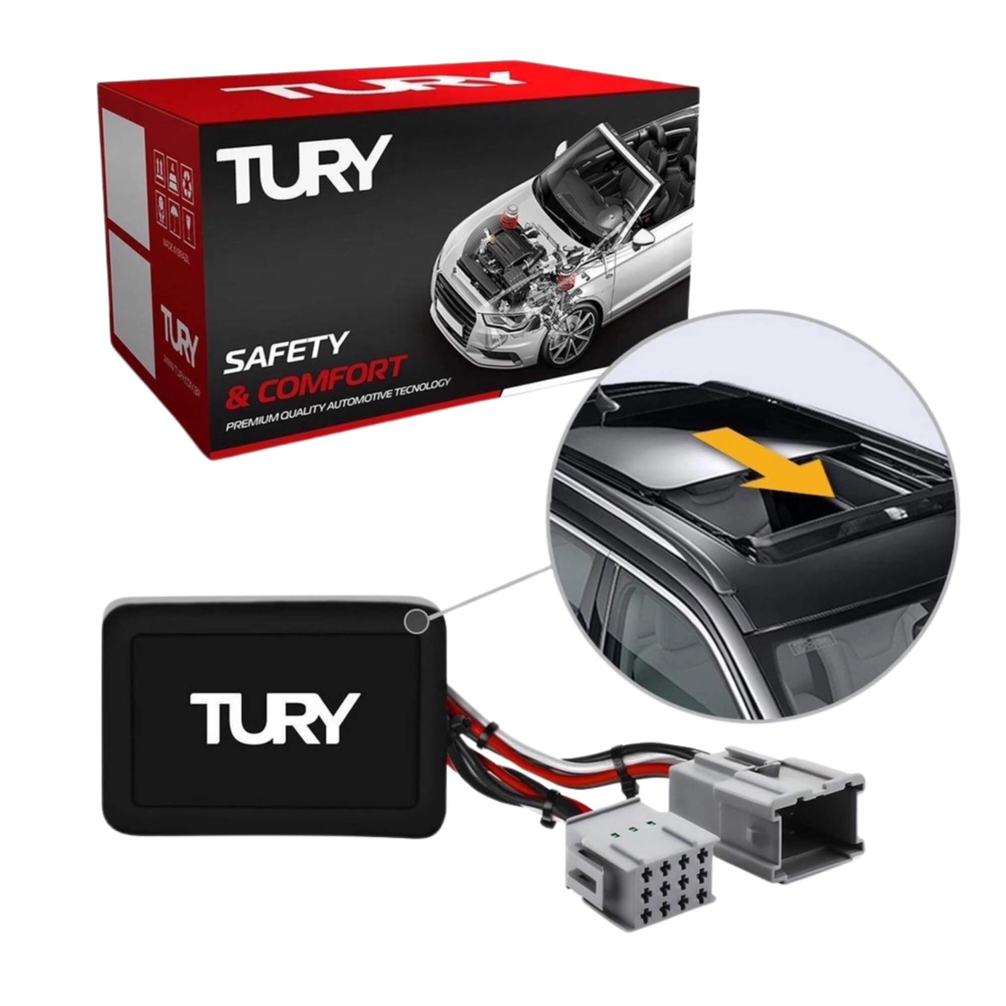 Módulo de Fechamento de Teto Solar Bronco Tury - Sky 1.17 W