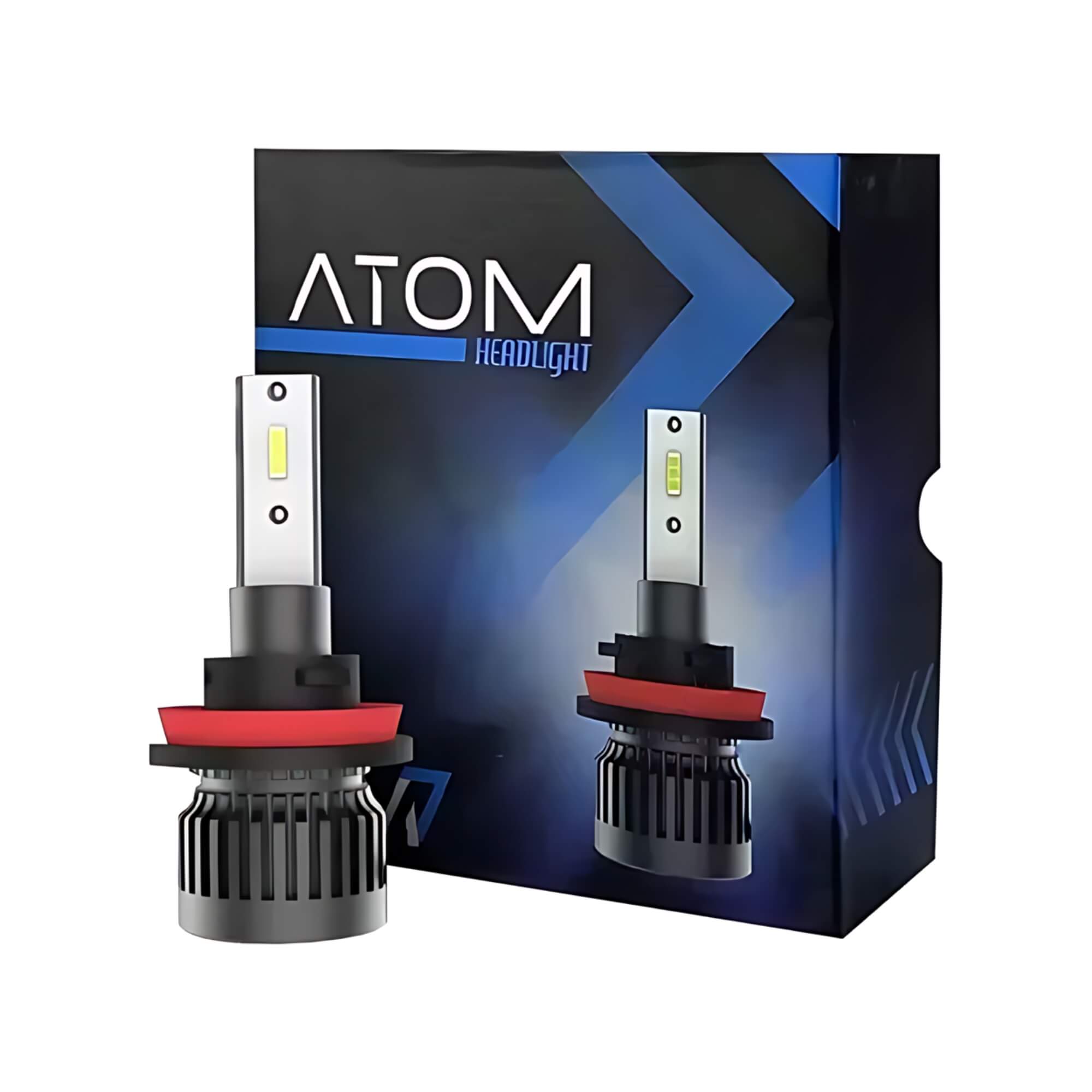 Kit Lâmpada Led M7 ATOM 9012 3700Lm 6000K Bivolt JR8 - JH0ATOM9012