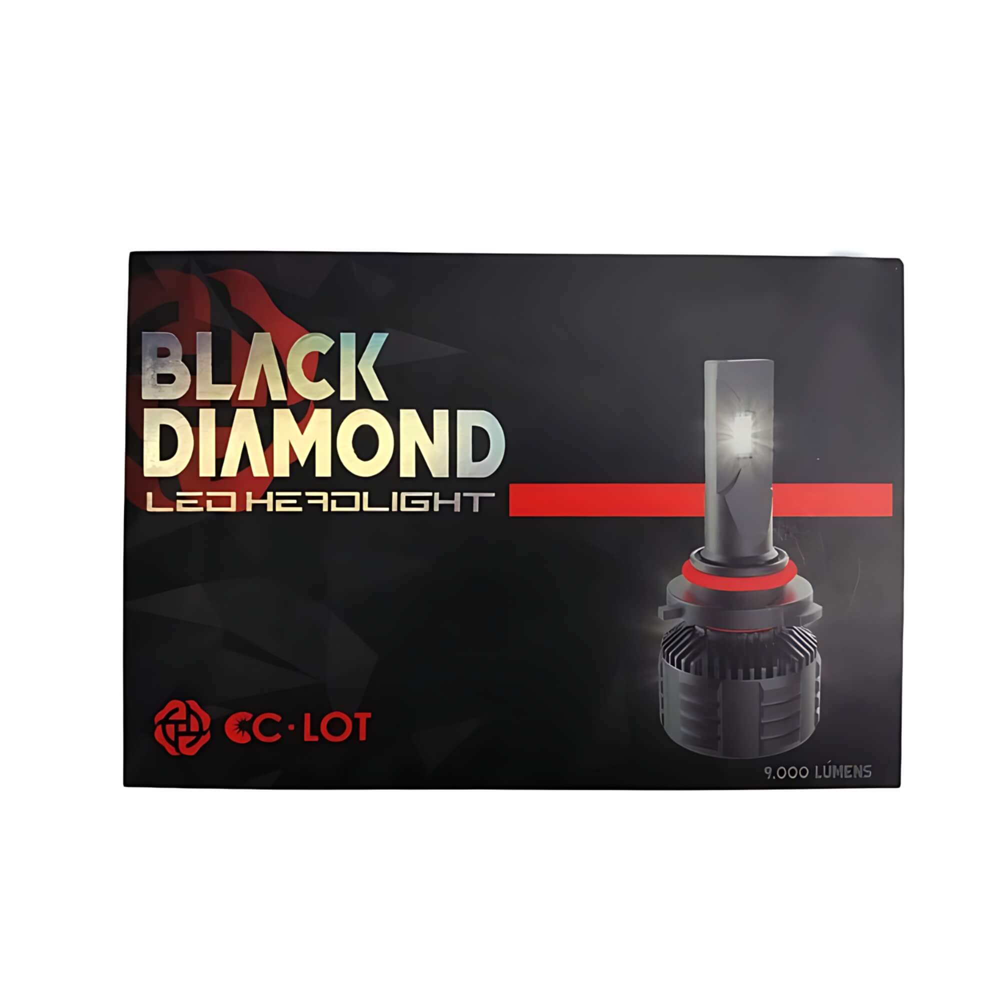Kit Lâmpada Led Black Diamond F13-H7 CC-LOT 6000k JR8 - JH0CCLOTBDH7