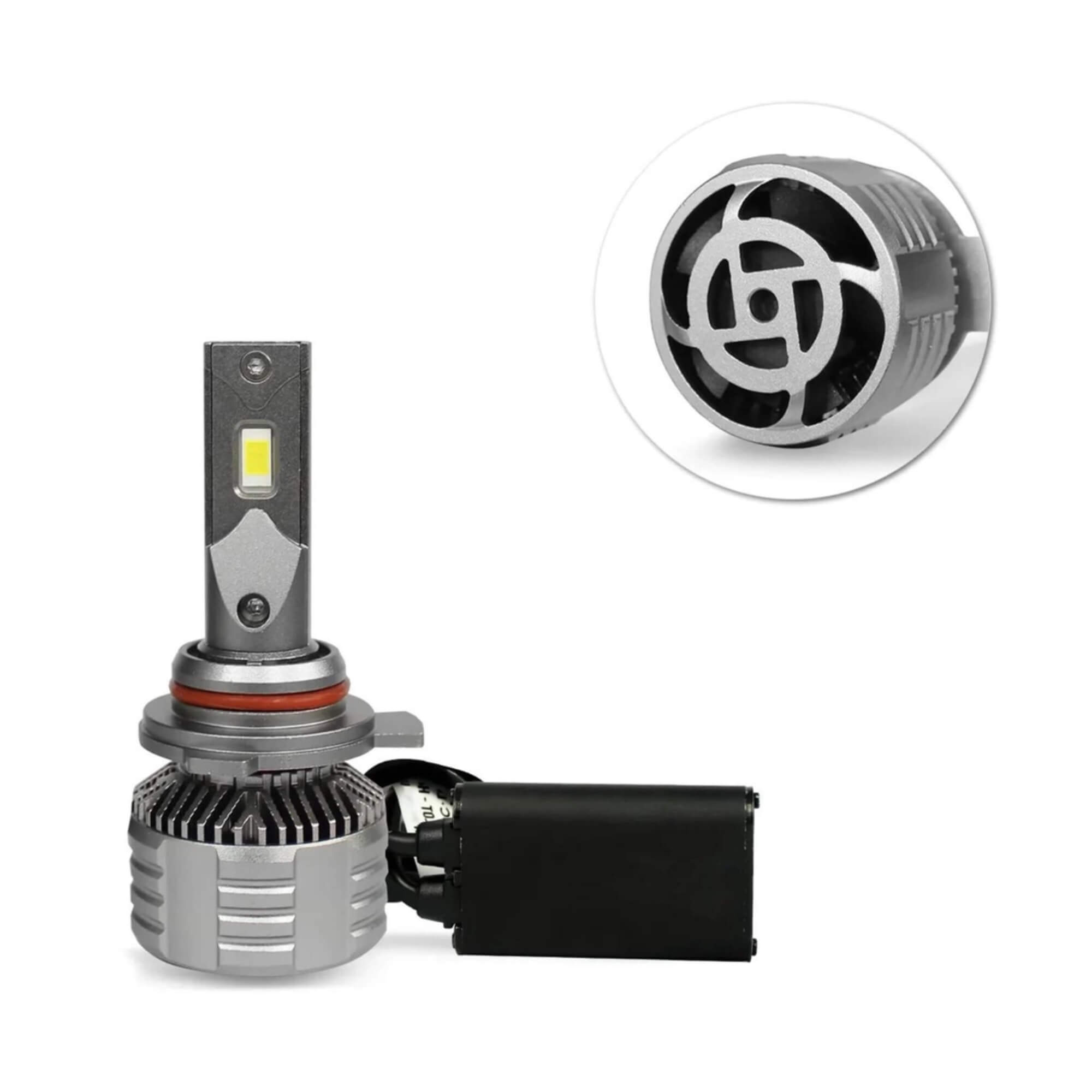 Kit Lâmpada Ultra LED CC-LOT Black Diamond H27 JR8 6000K 9000 Lumens - JH0CCLOTBDH27