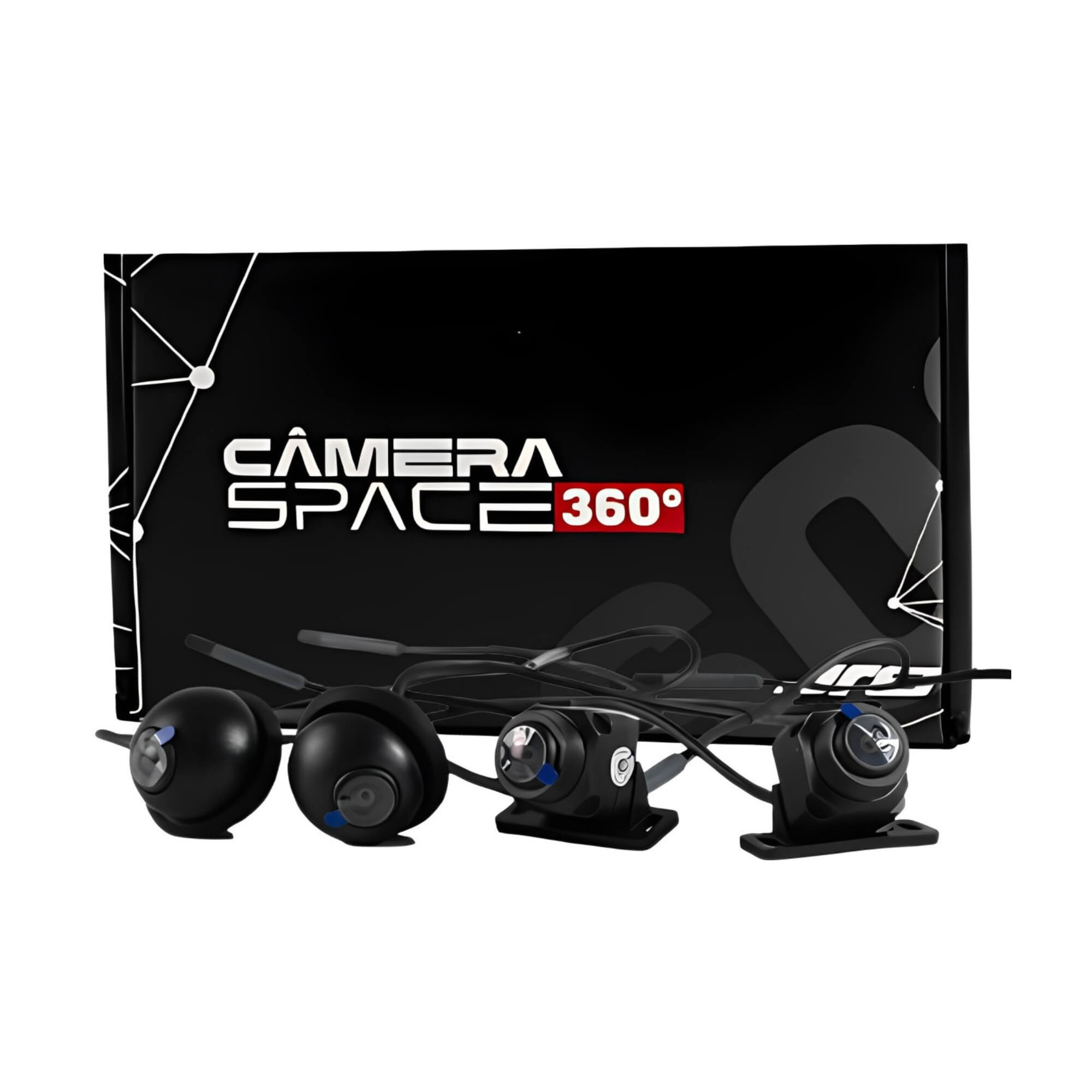 Câmera Space 360° Graus p/ Multimidia JR8 - JT30CAMSPACE360