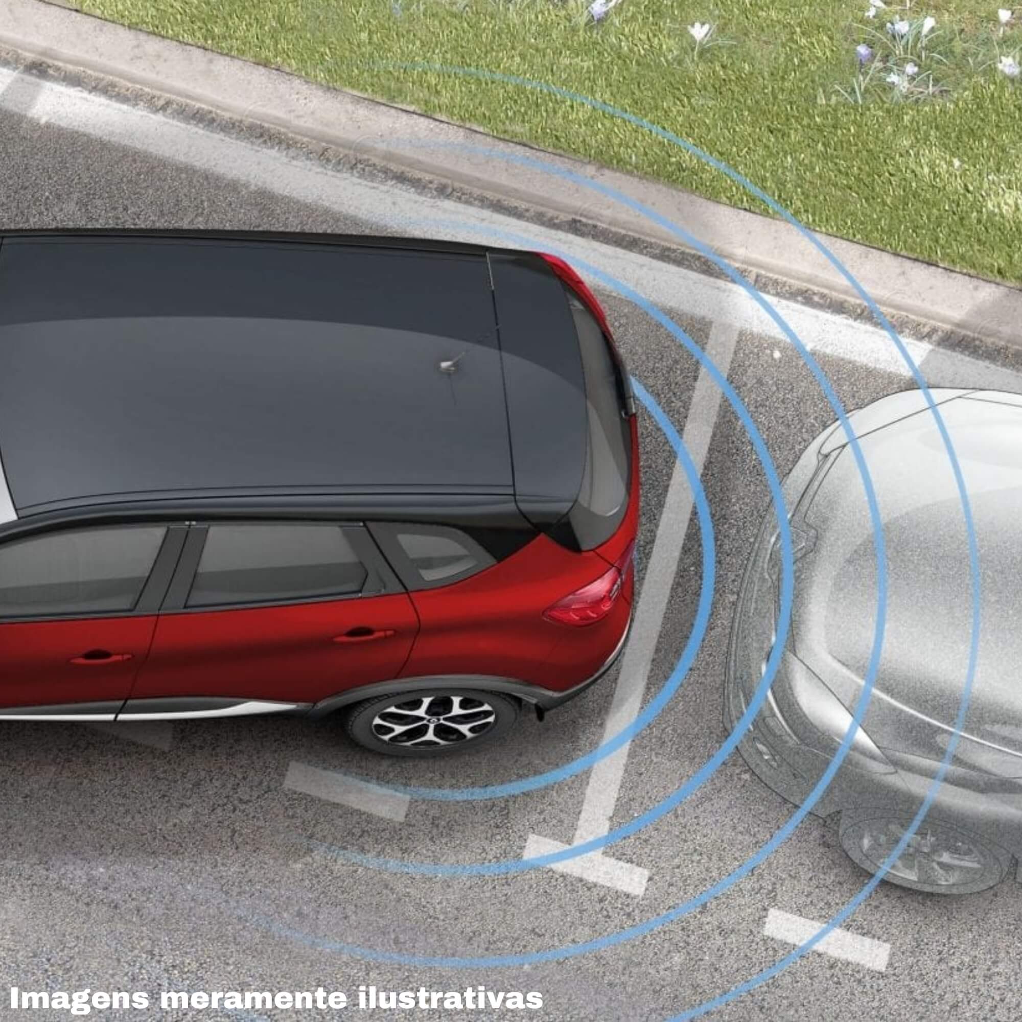 Sensor de Estacionamento na cor Branco 22mm JR8 - JAM7SEMBR22
