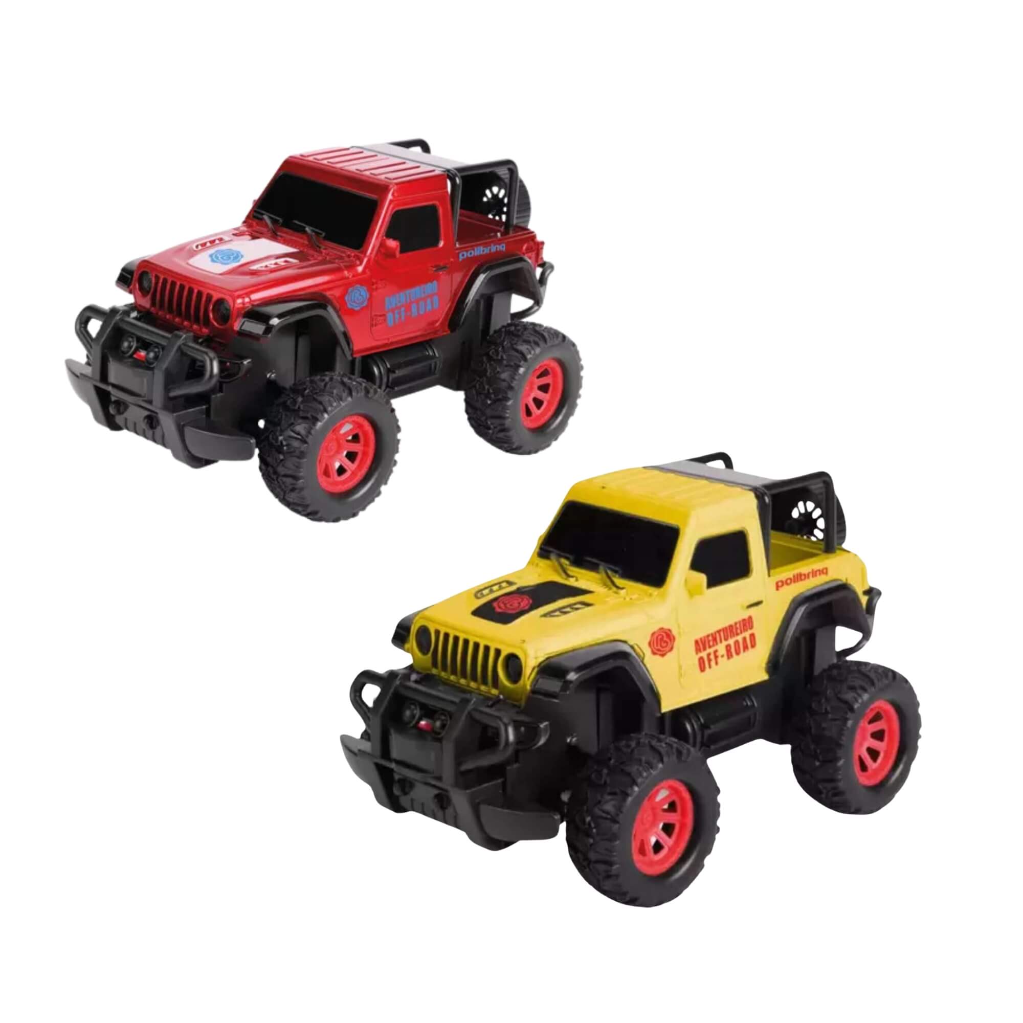 Brinquedo Carrinho Brinquedo de Controle Remoto Aventureiro Off Road Cor Sortida Polibrinq - CAR813