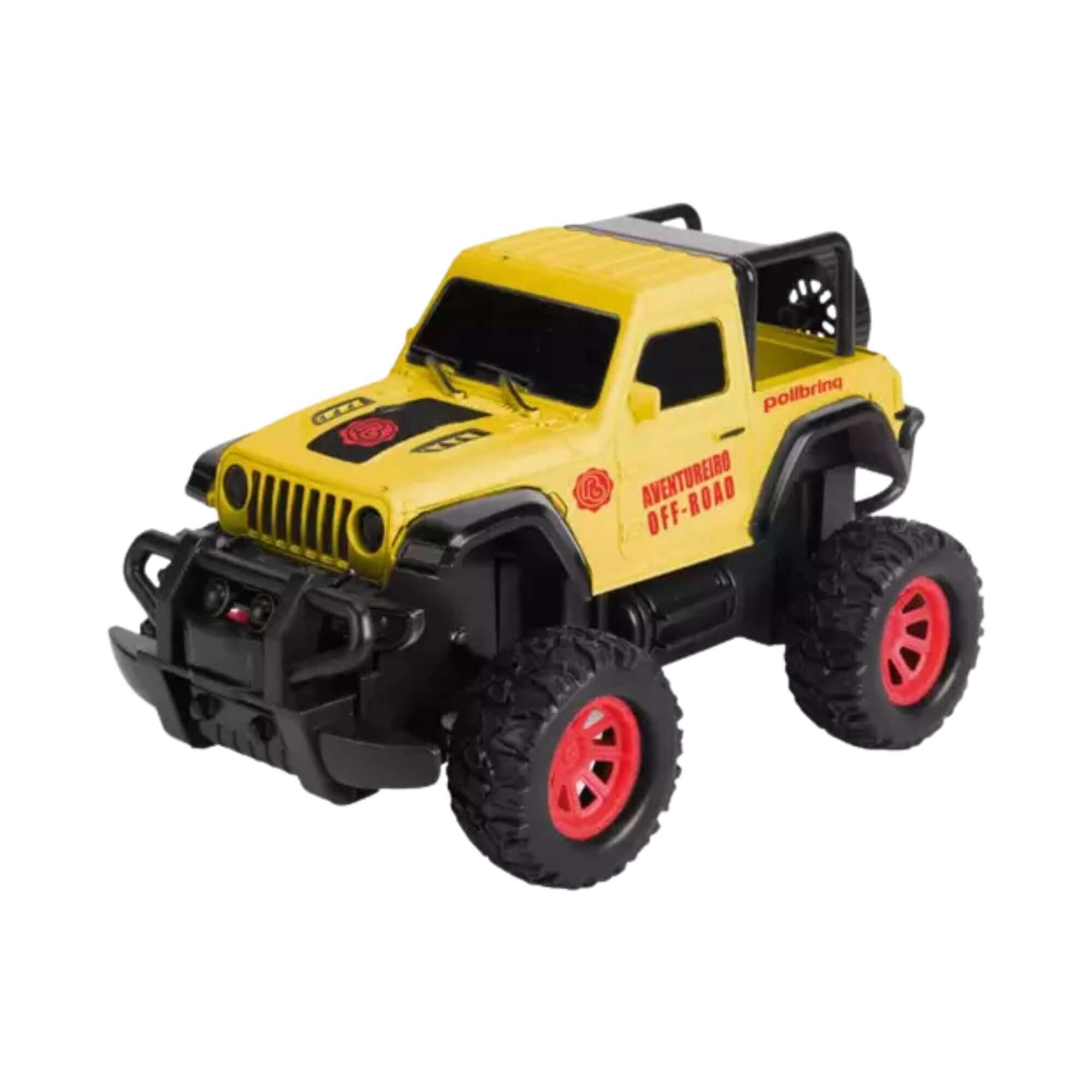 Brinquedo Carrinho Brinquedo de Controle Remoto Aventureiro Off Road Cor Sortida Polibrinq - CAR813