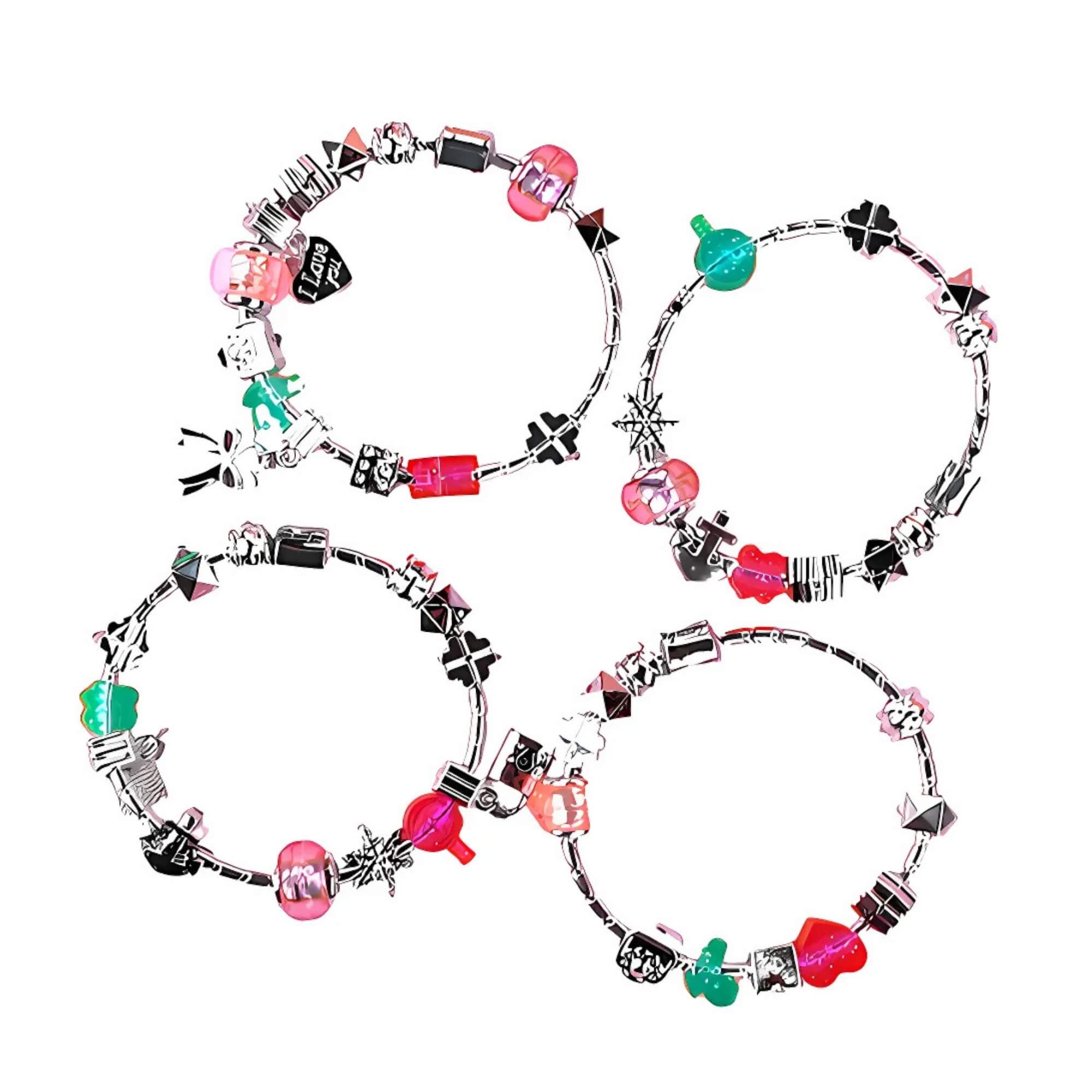 Kit Infantil de Beleza Make Brinq Pulseiras e Berloques Polibrinq - MK27