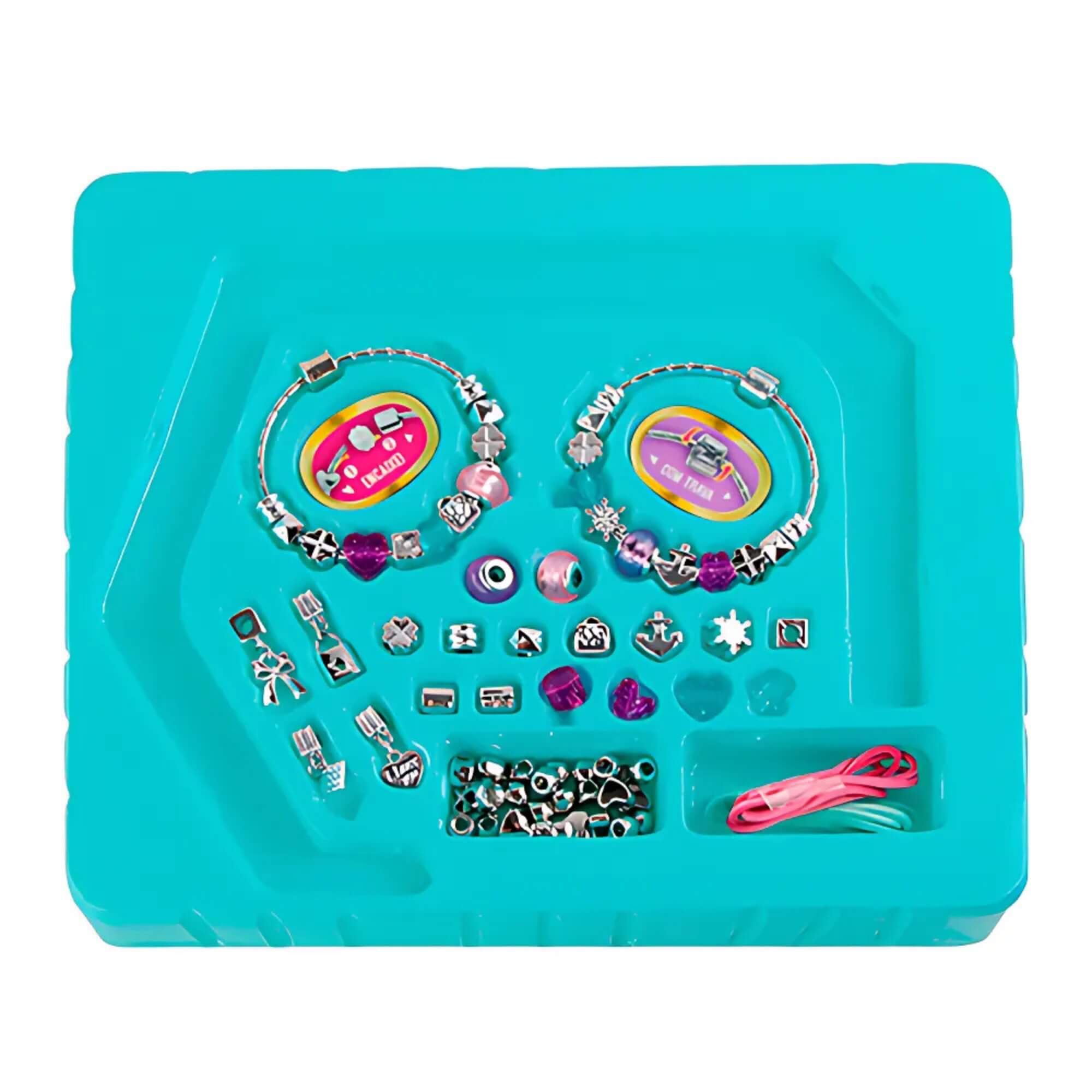 Kit Infantil de Beleza Make Brinq Pulseiras e Berloques Polibrinq - MK27