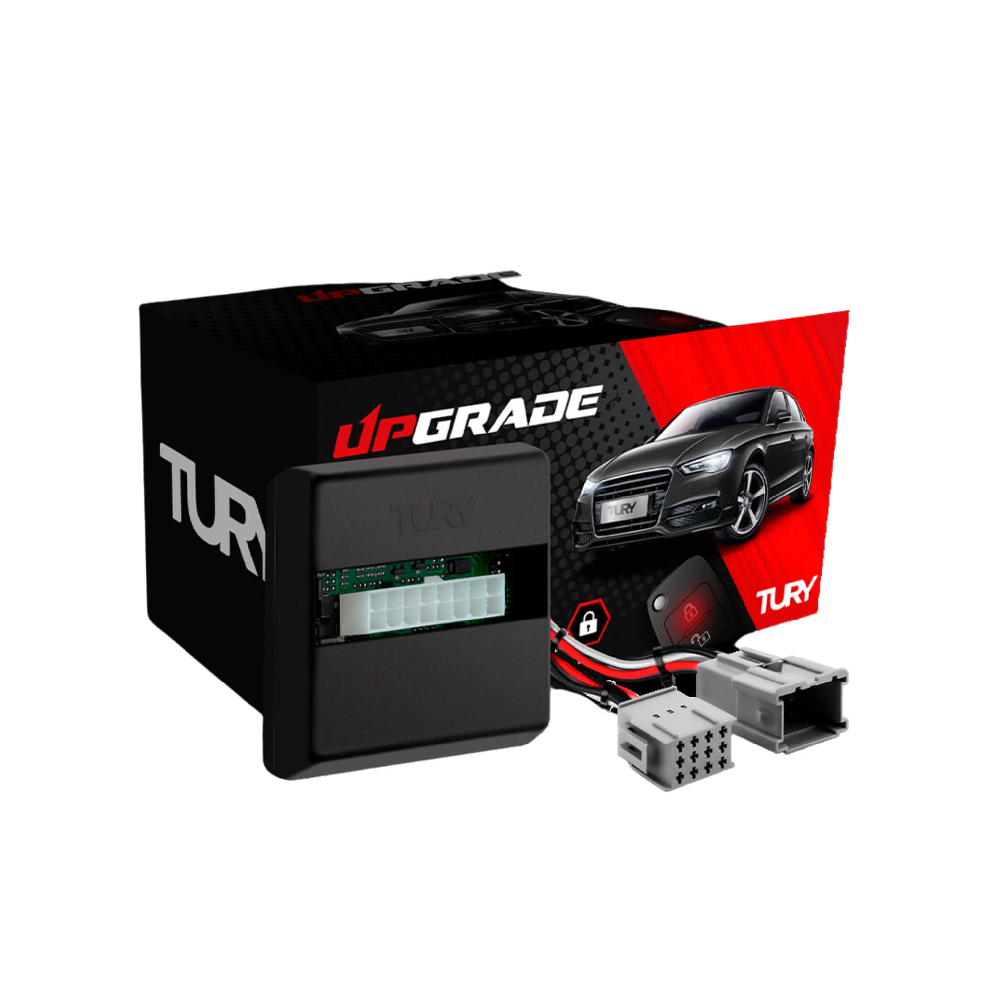 Módulo Automação Vidro Elétrico compatível com Renault Sandero, Logan e Oroch Tury - PRO2.12.1GC