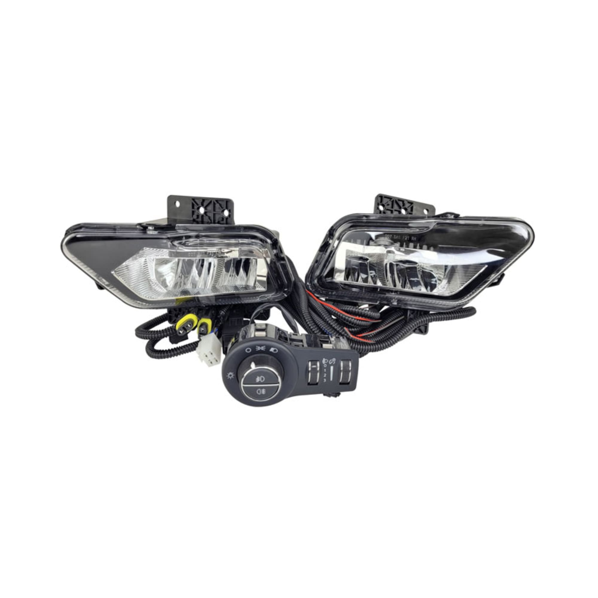 Kit Farol Milha Renegade 2022 em Diante Farol Led Botão Modelo Original SHOCKLIGHT - SL-150210LED