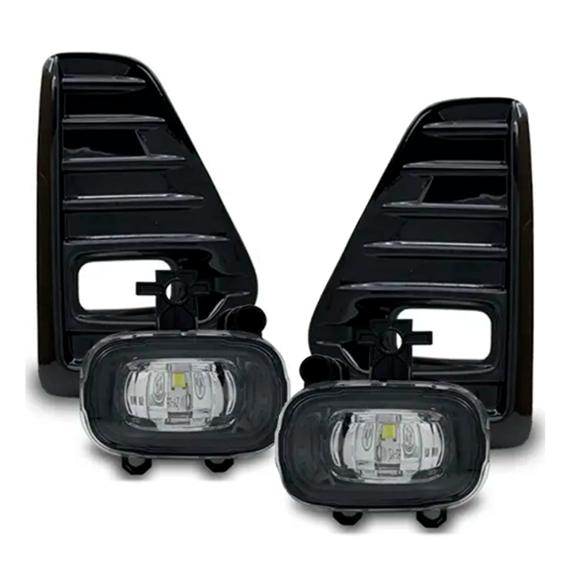 Kit Farol de Milha Kicks 2021 a 2024 Botão Universal Touch Shocklight - SL-201710LED