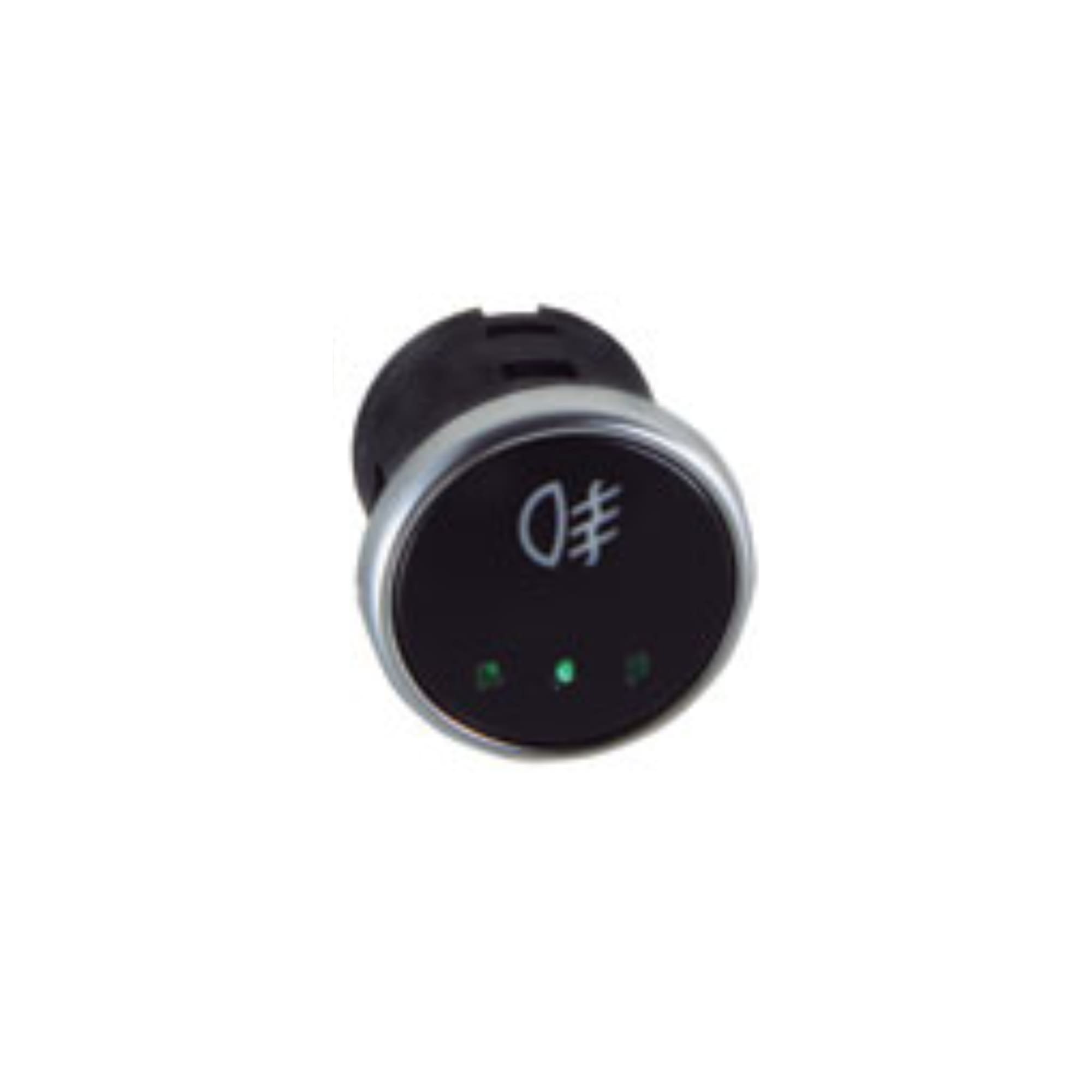 Kit Farol Kwid 2017 em Diante Moldura Black Piano Botão Modelo Universal SHOCKLIGHT - SL-221010U