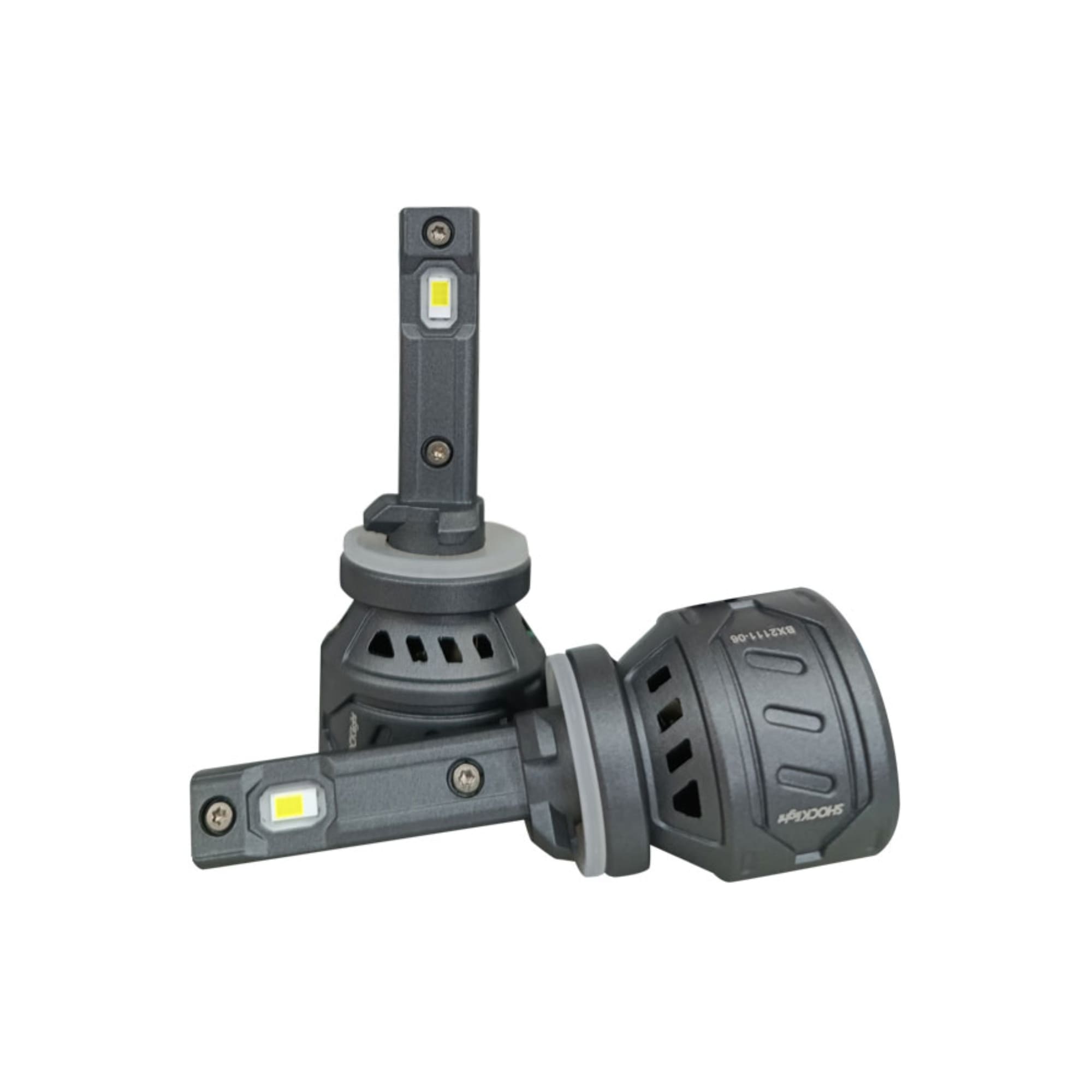 Par de Lâmpadas UltraLed S17 Nano H27 6000K 12v 55w 5000LM SHOCKLIGHT - SLL-170027