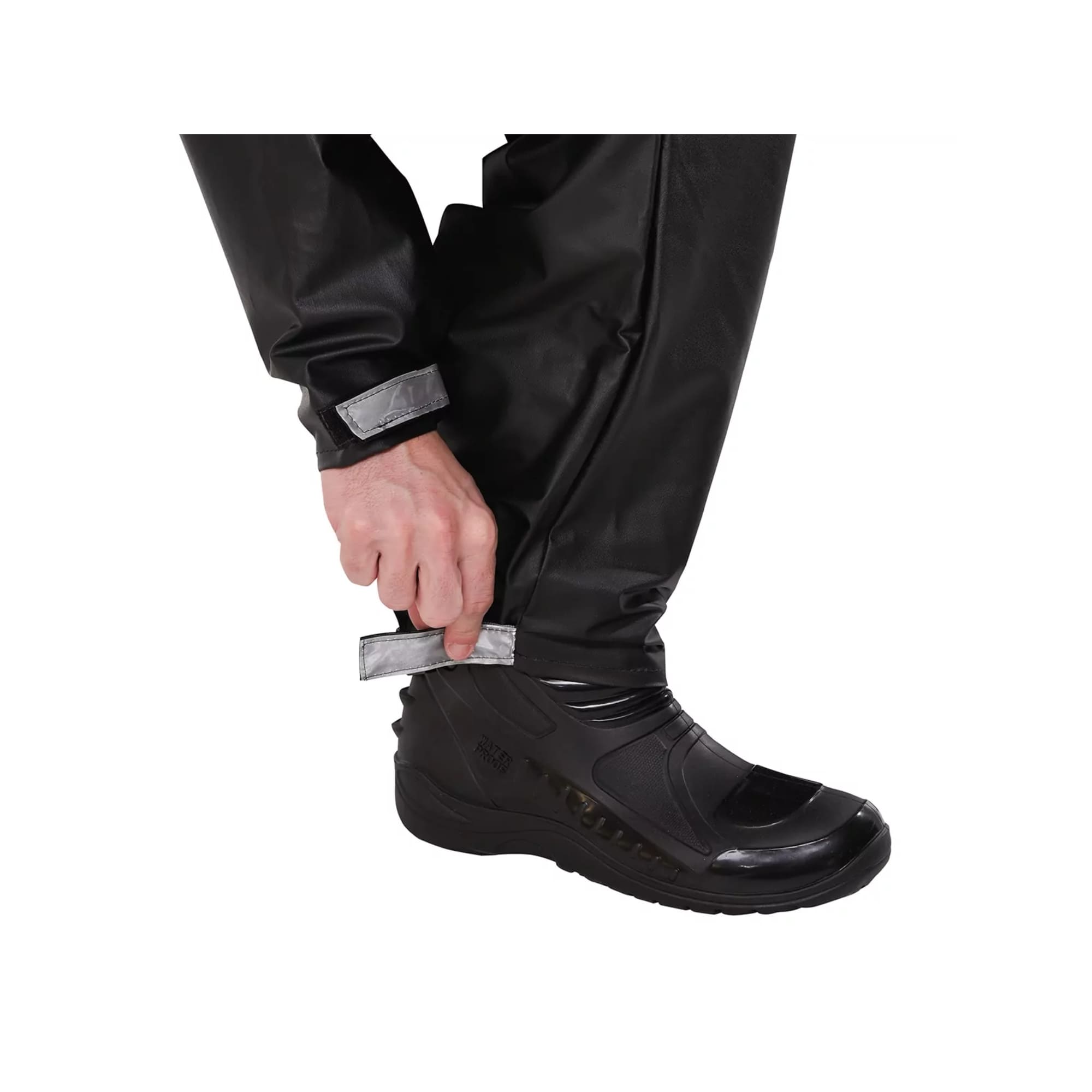 Conjunto Capa de Chuva em Pvc Bravo Capuz Masculino Preto XGG Pioneira - 2250-M-PRE-XGG