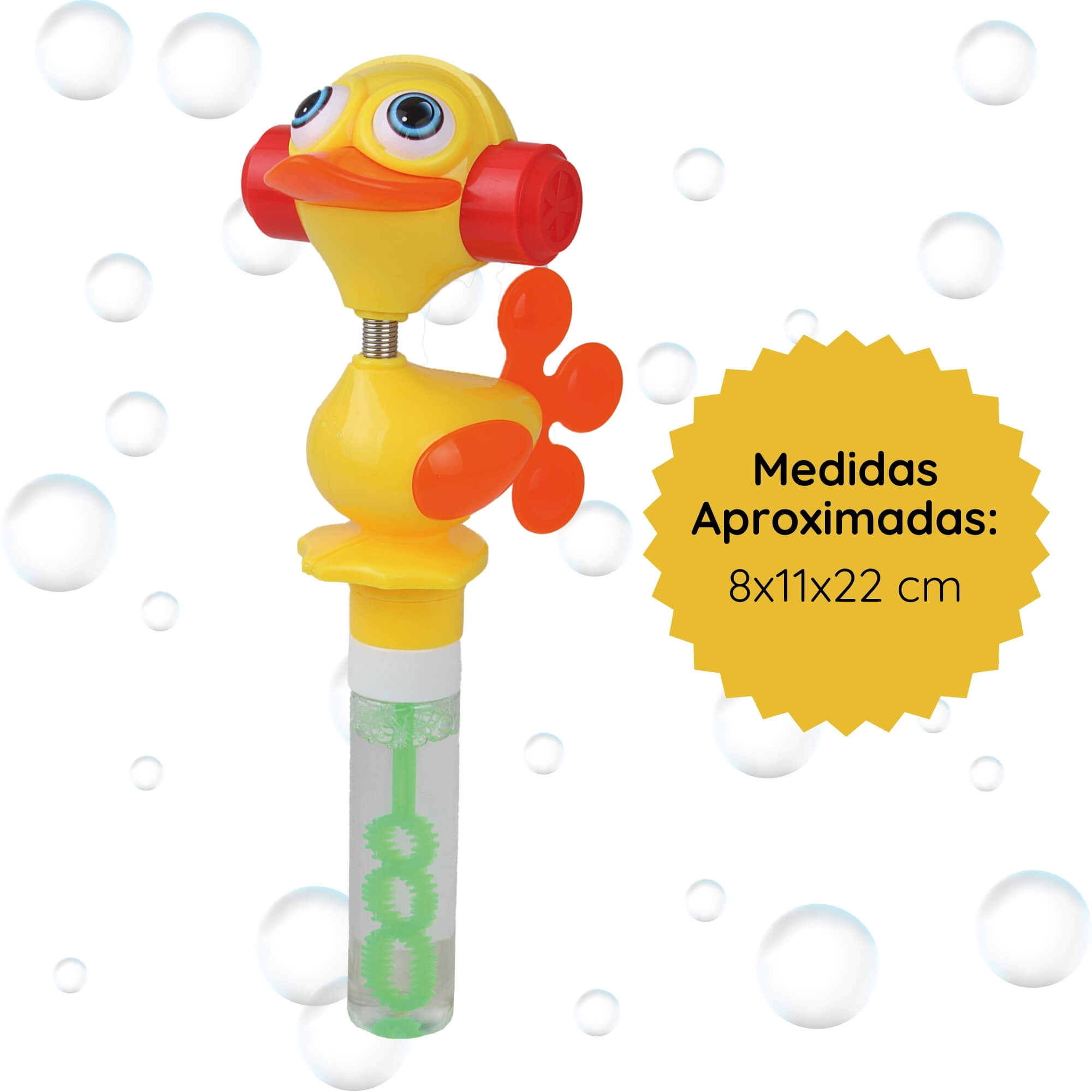 Brinquedo Infantil 1 Pop Bubble Pato Quack Unitário Fenix - DPB-483