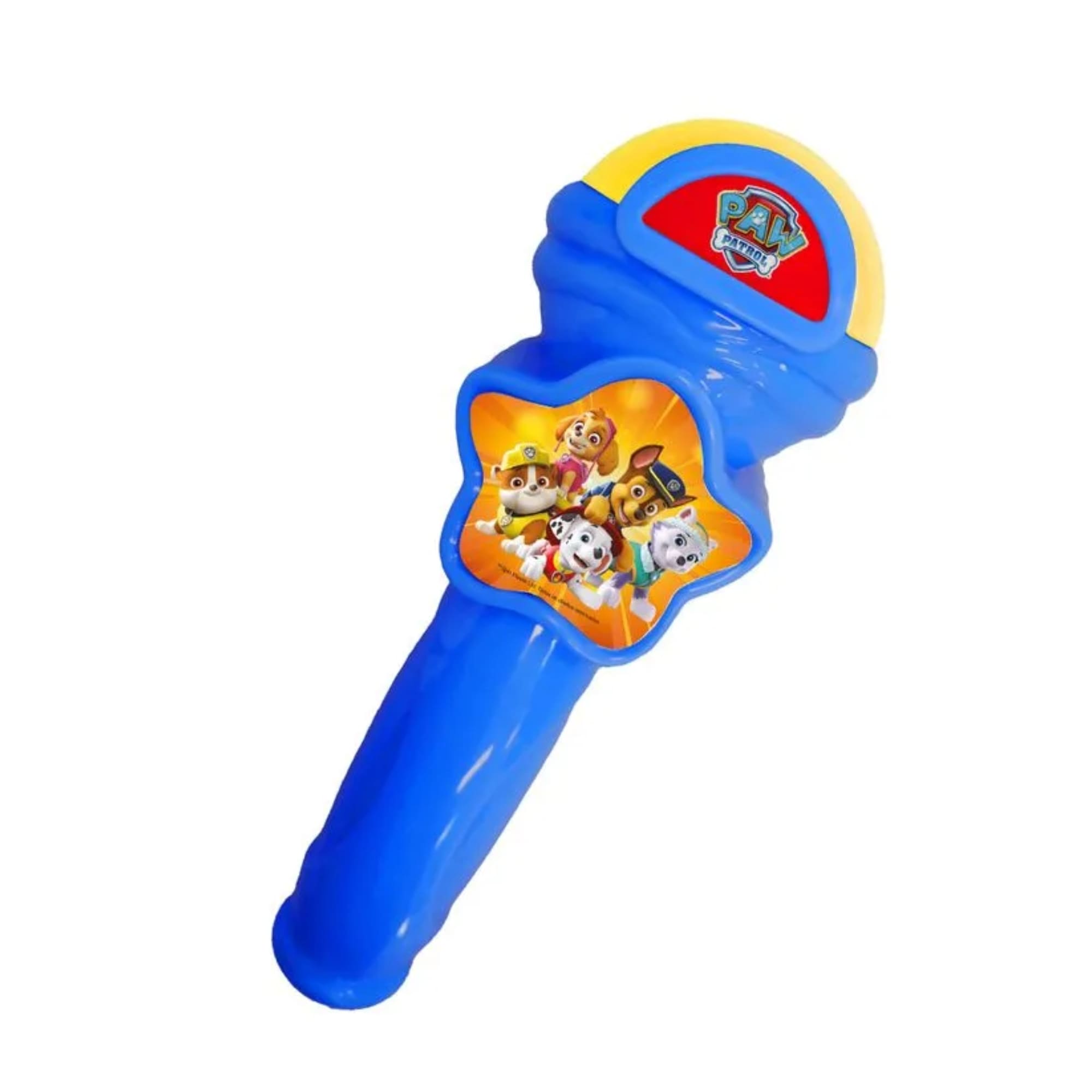 Brinquedo Boombox e Karaoke da Patrulha Canina Infantil com Microfone Incluso - Candide 1971