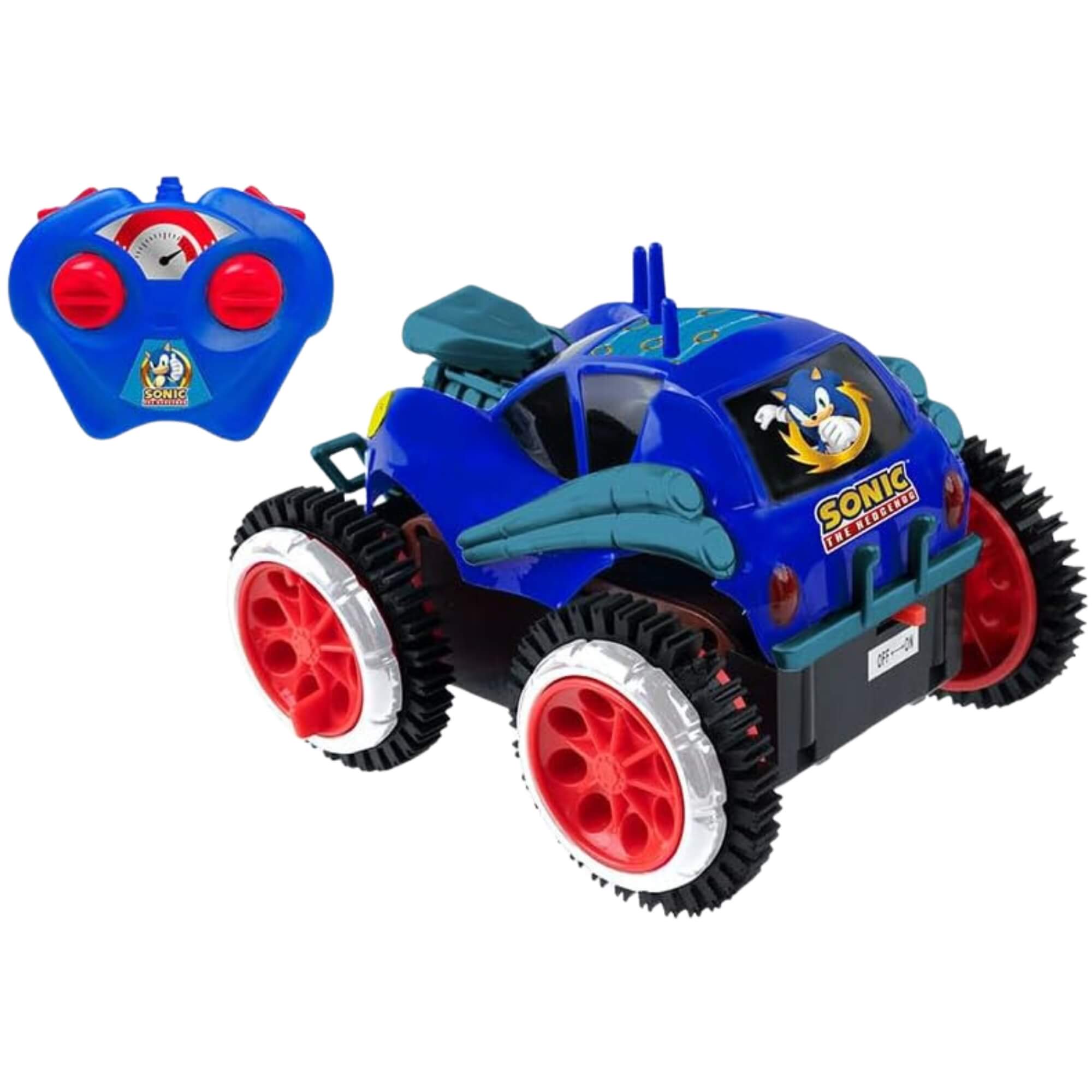 Brinquedo Infantil Carrinho Controle Remoto Sonic Tumbling Rush Candide - 3451