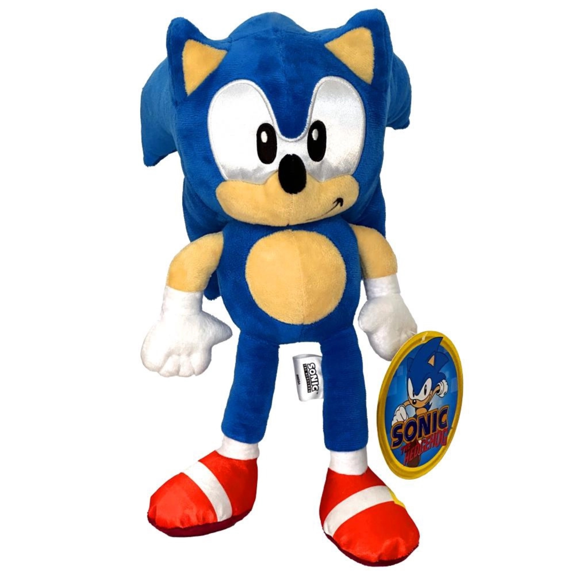 Brinquedo Boneco de Pelúcia do Sonic - 33 centimetros - Candide 3492