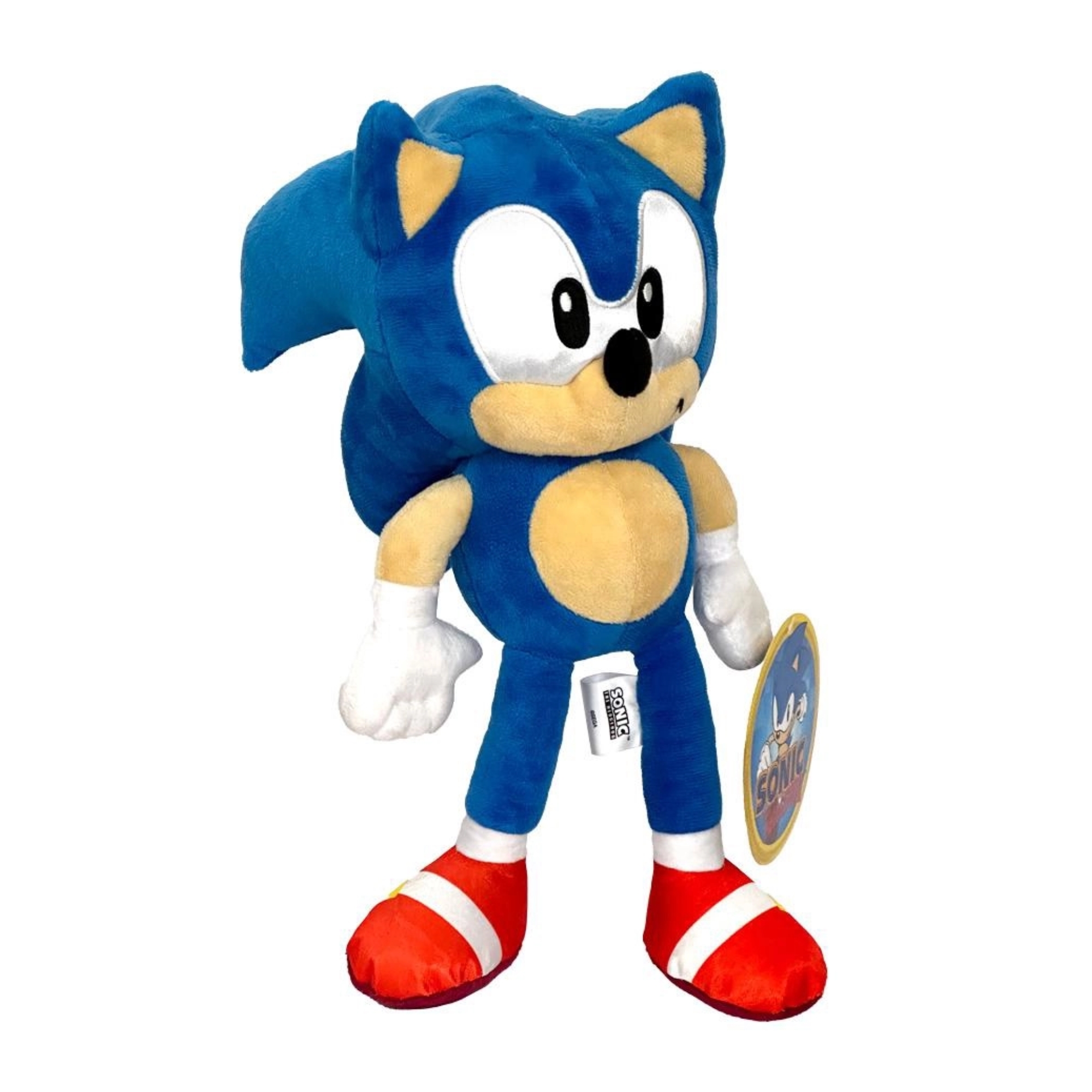 Brinquedo Boneco de Pelúcia do Sonic - 33 centimetros - Candide 3492