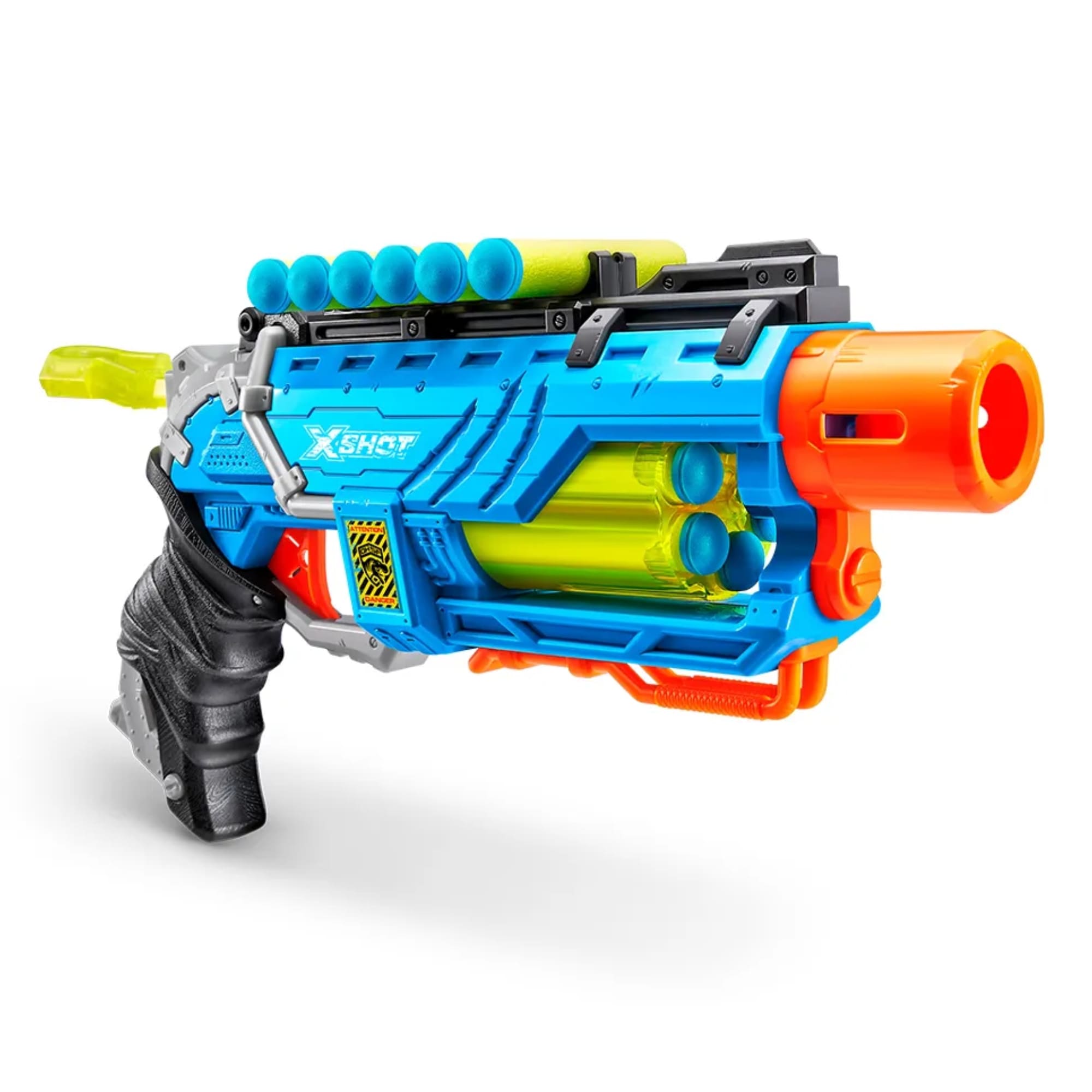 Brinquedo Lançador De Dardos Xshot Dino Attack Dino Striker Blue - Candide 5572