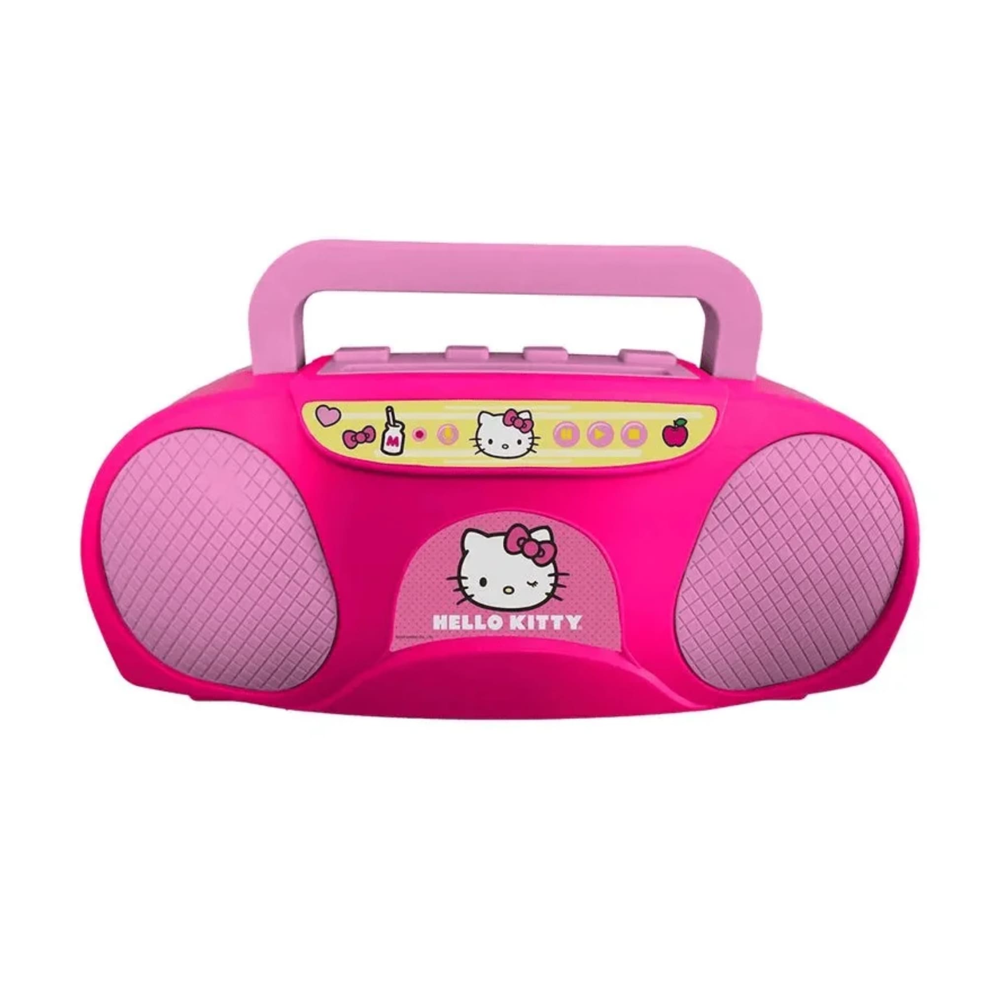 Brinquedo Boombox e Karaoke da Hello Kitty Infantil com Microfone Incluso Candide - 5973