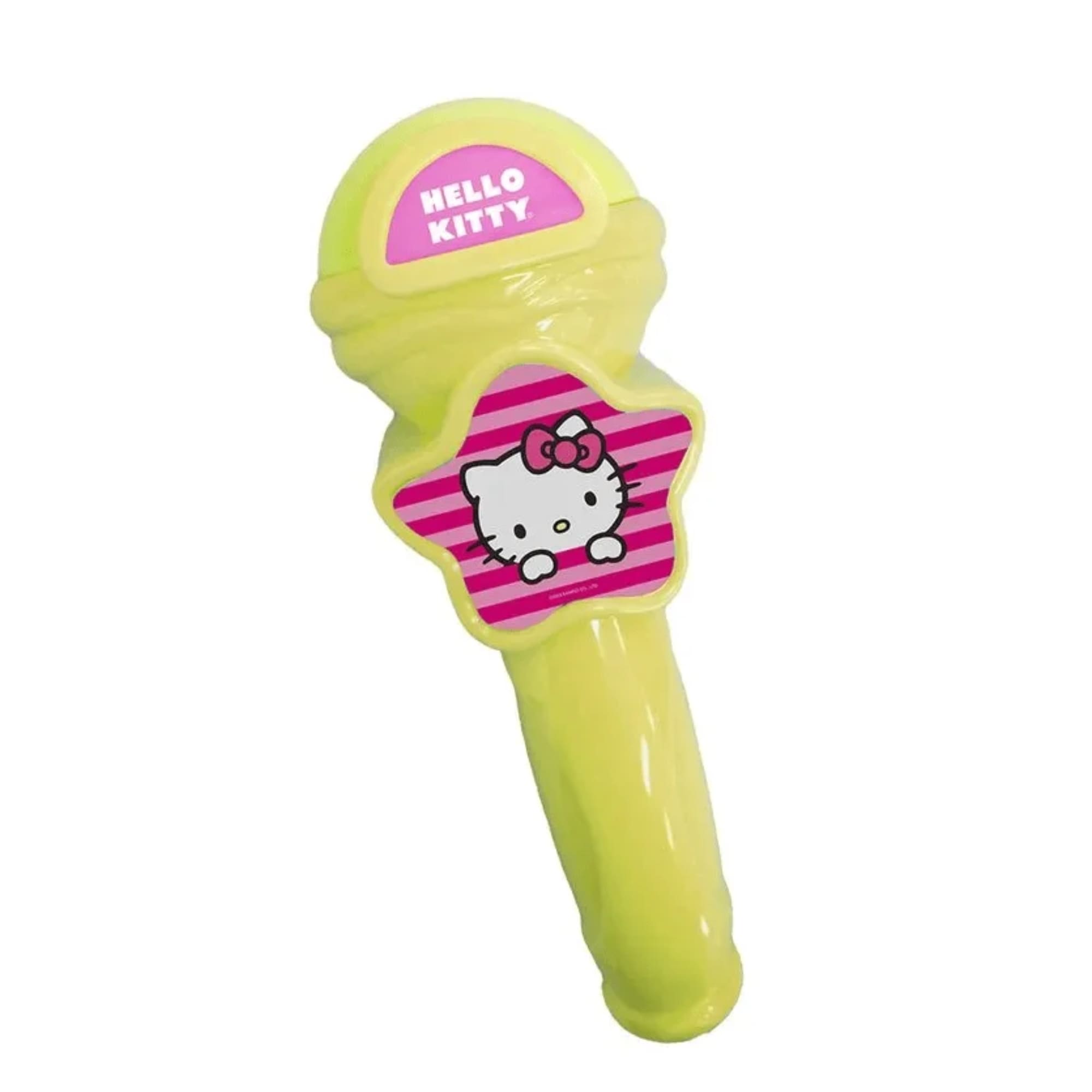 Brinquedo Boombox e Karaoke da Hello Kitty Infantil com Microfone Incluso Candide - 5973