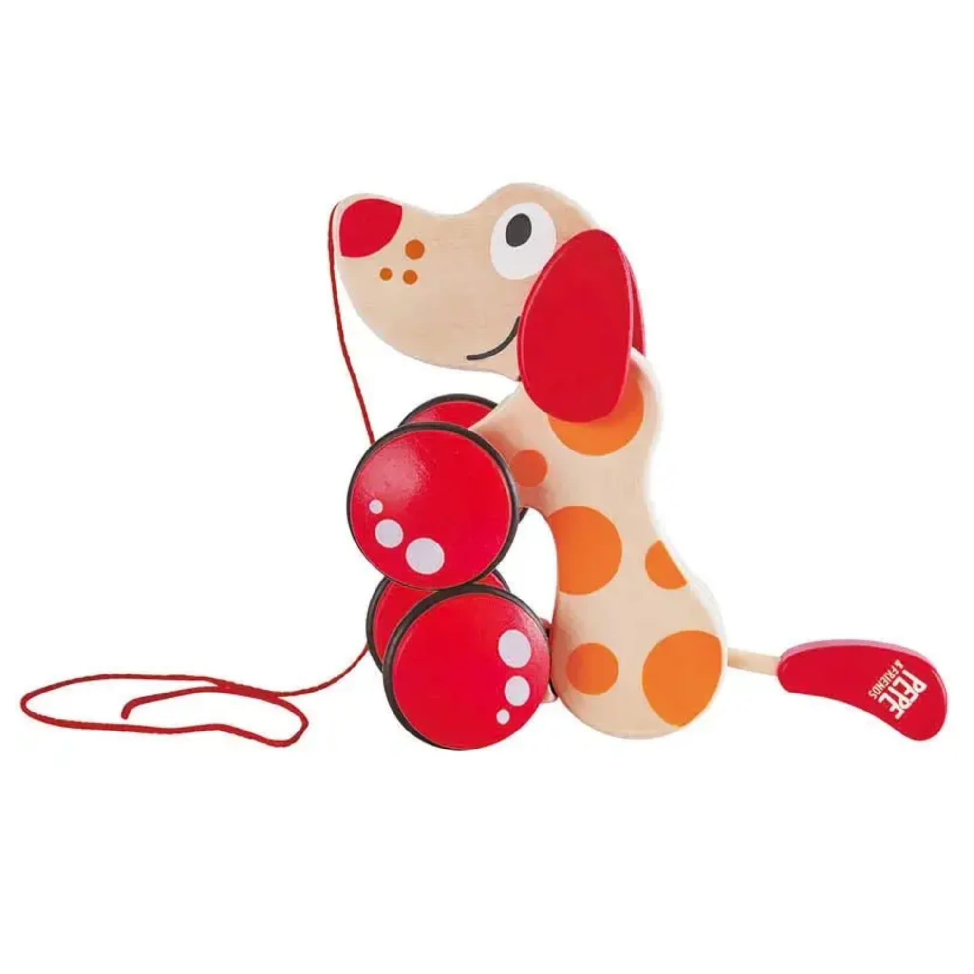 Brinquedo de puxar de Madeira - Pepe, o Cachorro de Passeio - Hape Xalingo 67565