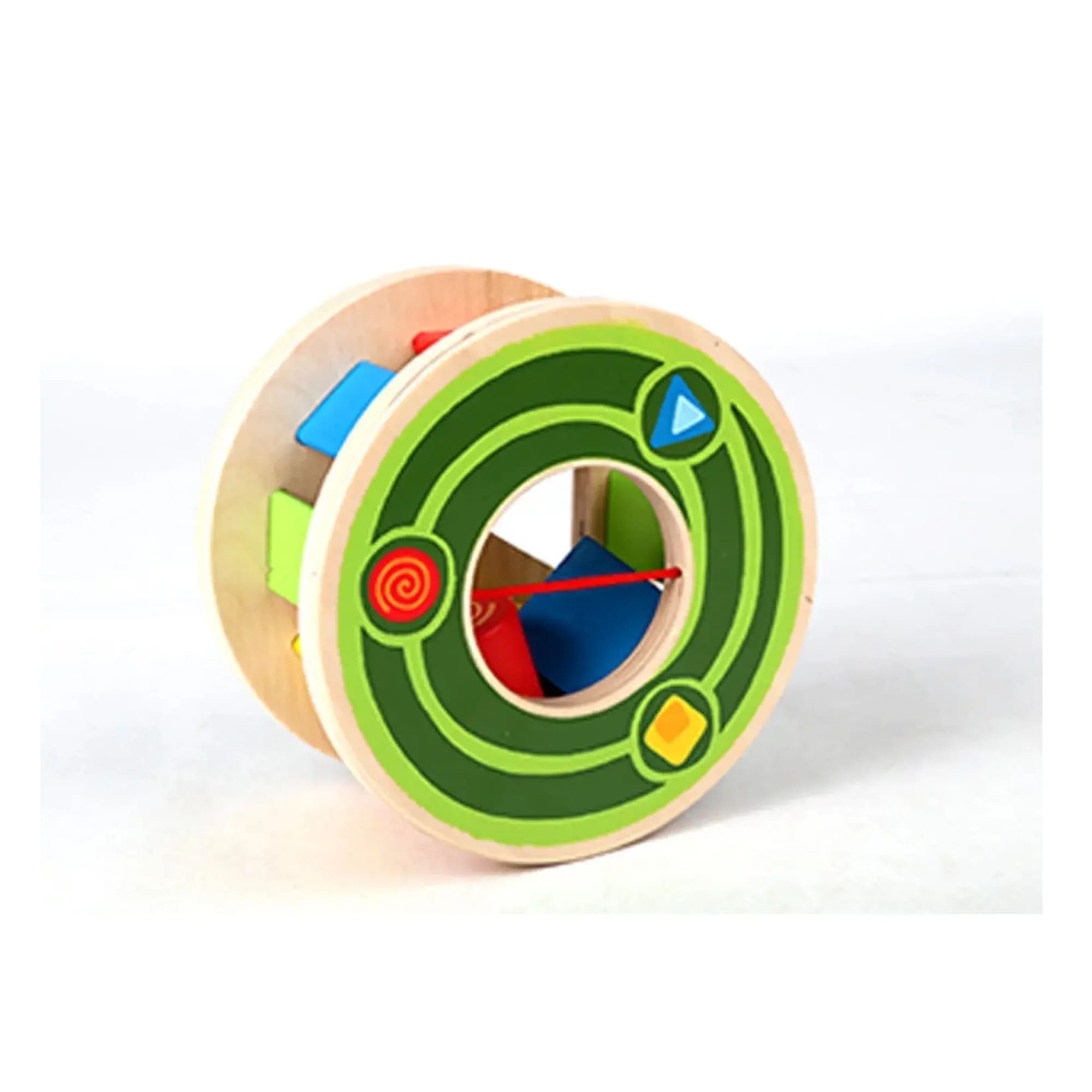 Brinquedo Caracol de Passeio com Formas Geométricas Infantil Mexe o Rabo - Hape Xalingo 67554