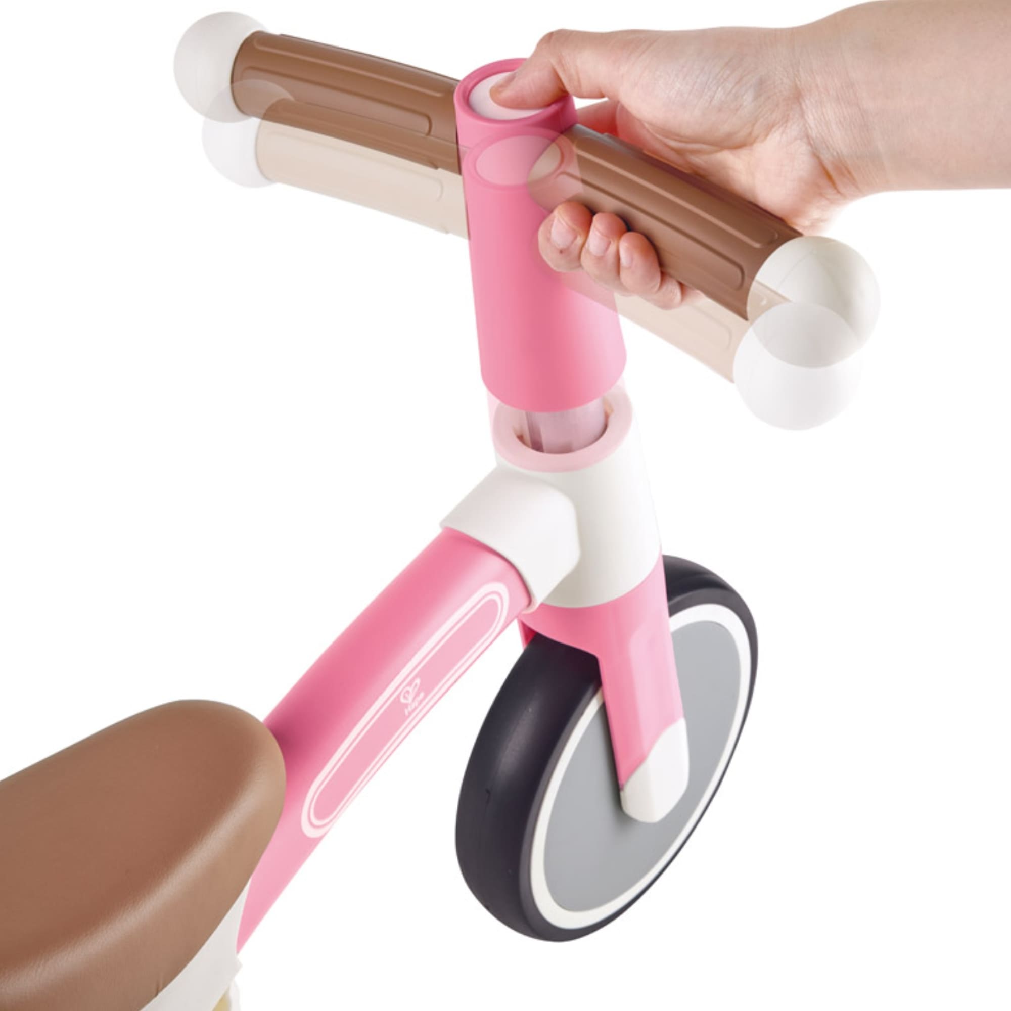 Bicicleta Infantil de Equilíbrio - Minha Primeira Bicicleta de Equilíbrio Rosa Hape Xalingo 67521