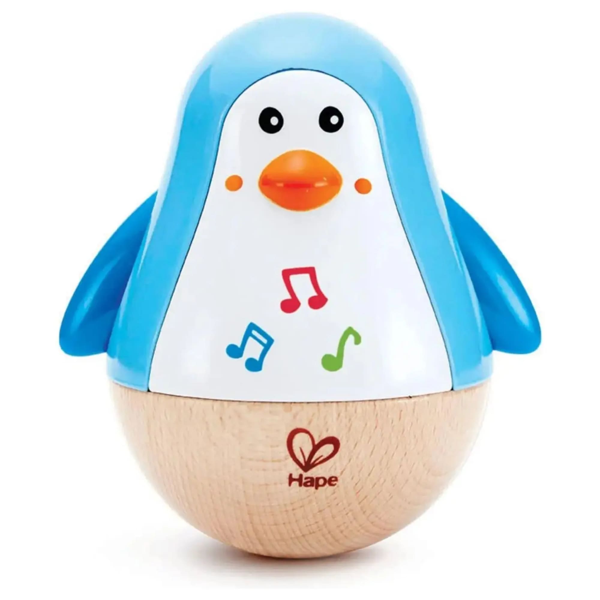 Brinquedo Pinguim Musical faz Som de Balanço Infantil - Hape Xalingo 67721