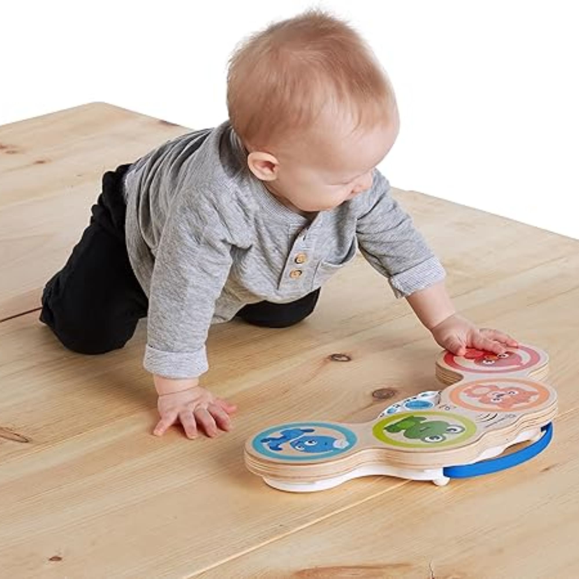 Brinquedo Bateria Musical Infantil com Som Baby Einstein - Magic Touch - Hape Xalingo 67632